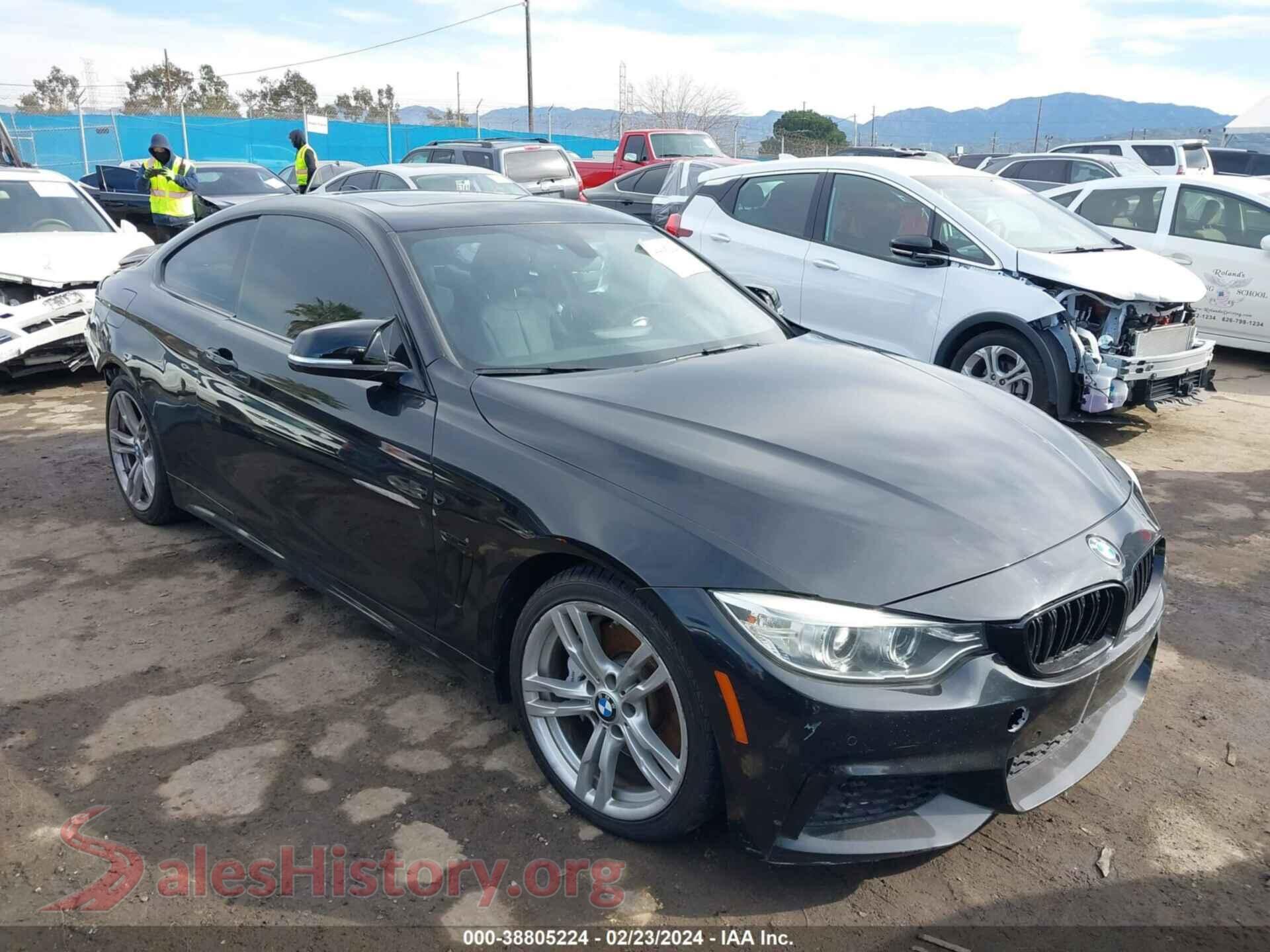 2014 BMW 435I — VIN WBA3R1C53EK191387