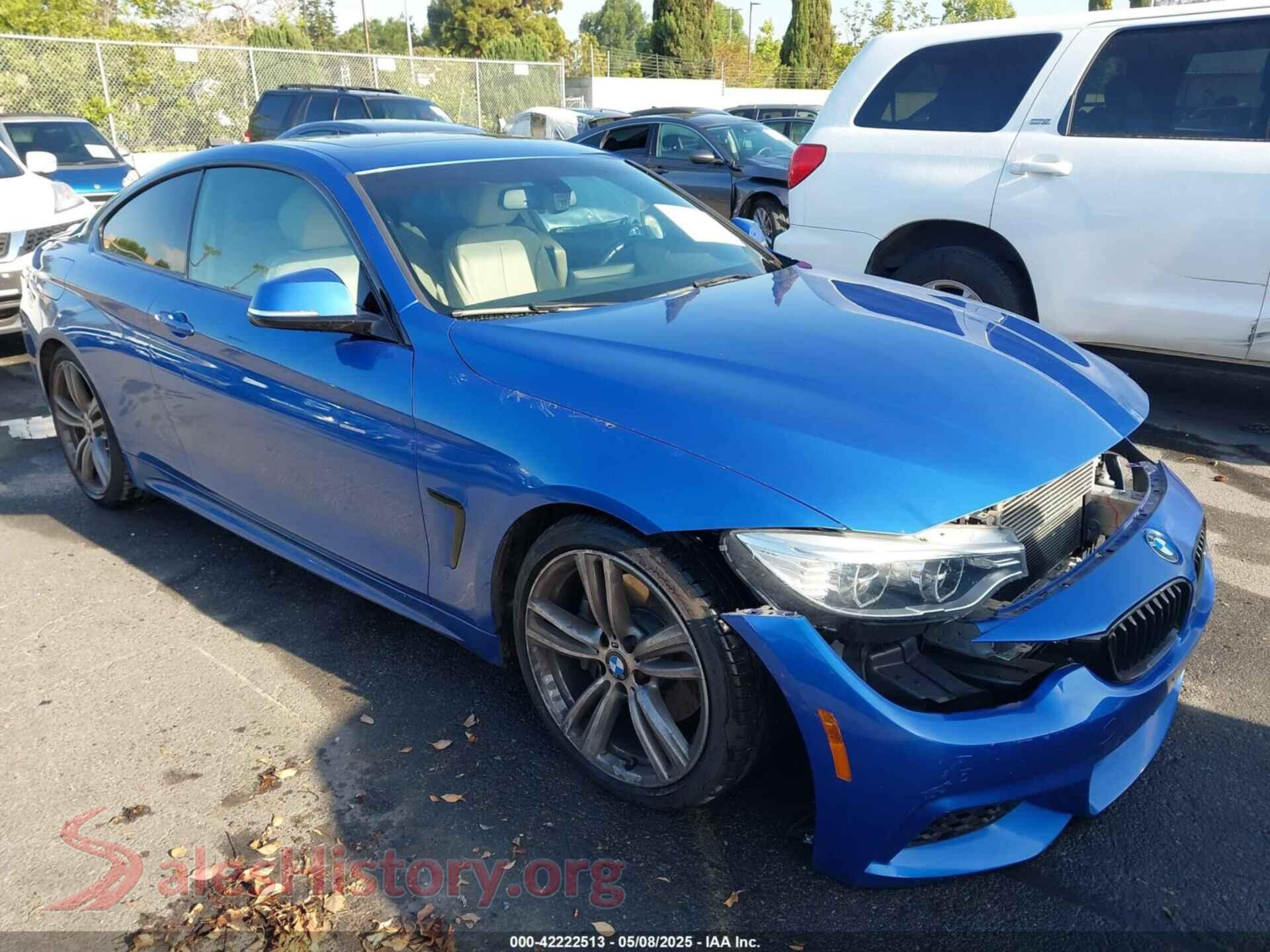 2015 BMW 435I — VIN WBA3R1C55FK193269