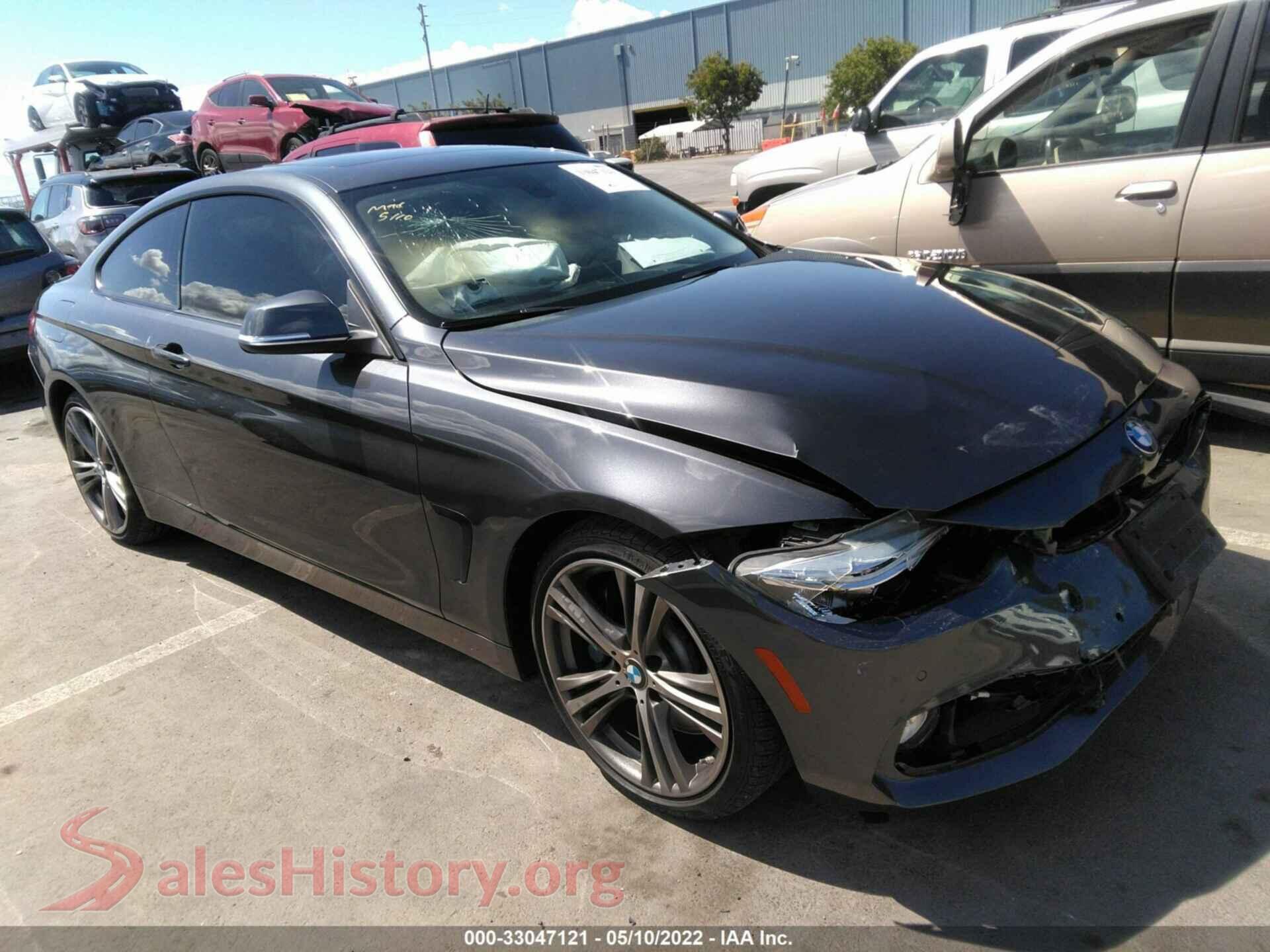 2015 BMW 4 SERIES — VIN WBA3R1C55FK195278