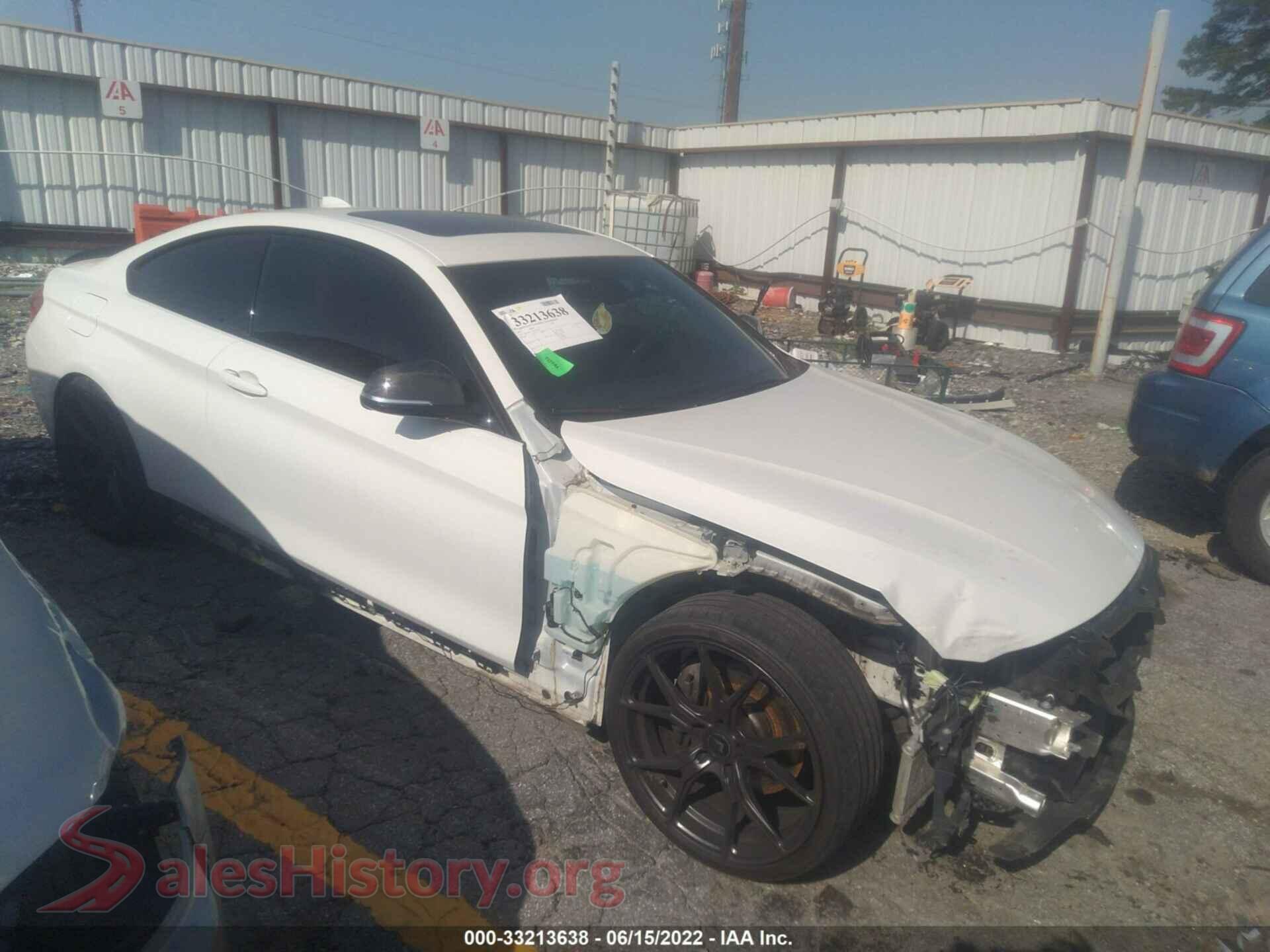 2015 BMW 4 SERIES — VIN WBA3R1C56FK194379