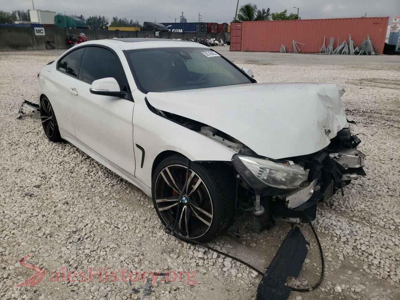 2014 BMW 4 SERIES — VIN WBA3R1C57EF729484