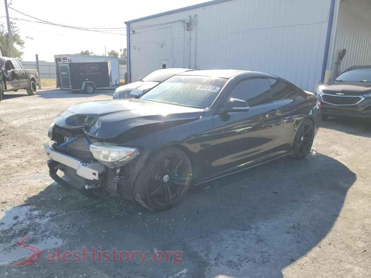 2014 BMW 4 SERIES — VIN WBA3R1C59EK190597