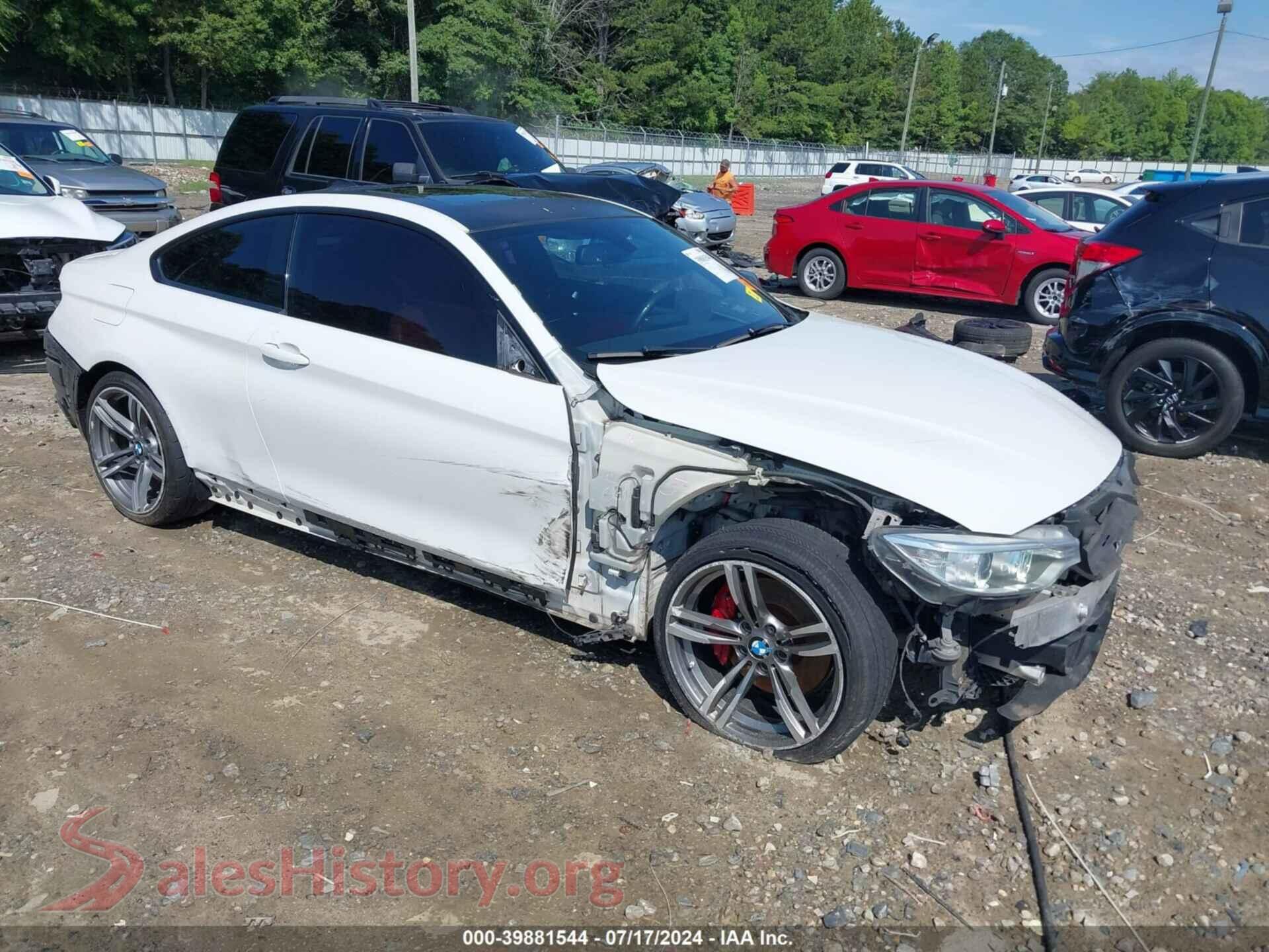 2015 BMW 435I — VIN WBA3R5C52FK371422