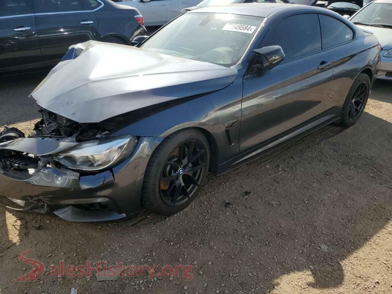 2016 BMW 4 SERIES — VIN WBA3R5C54GK374257