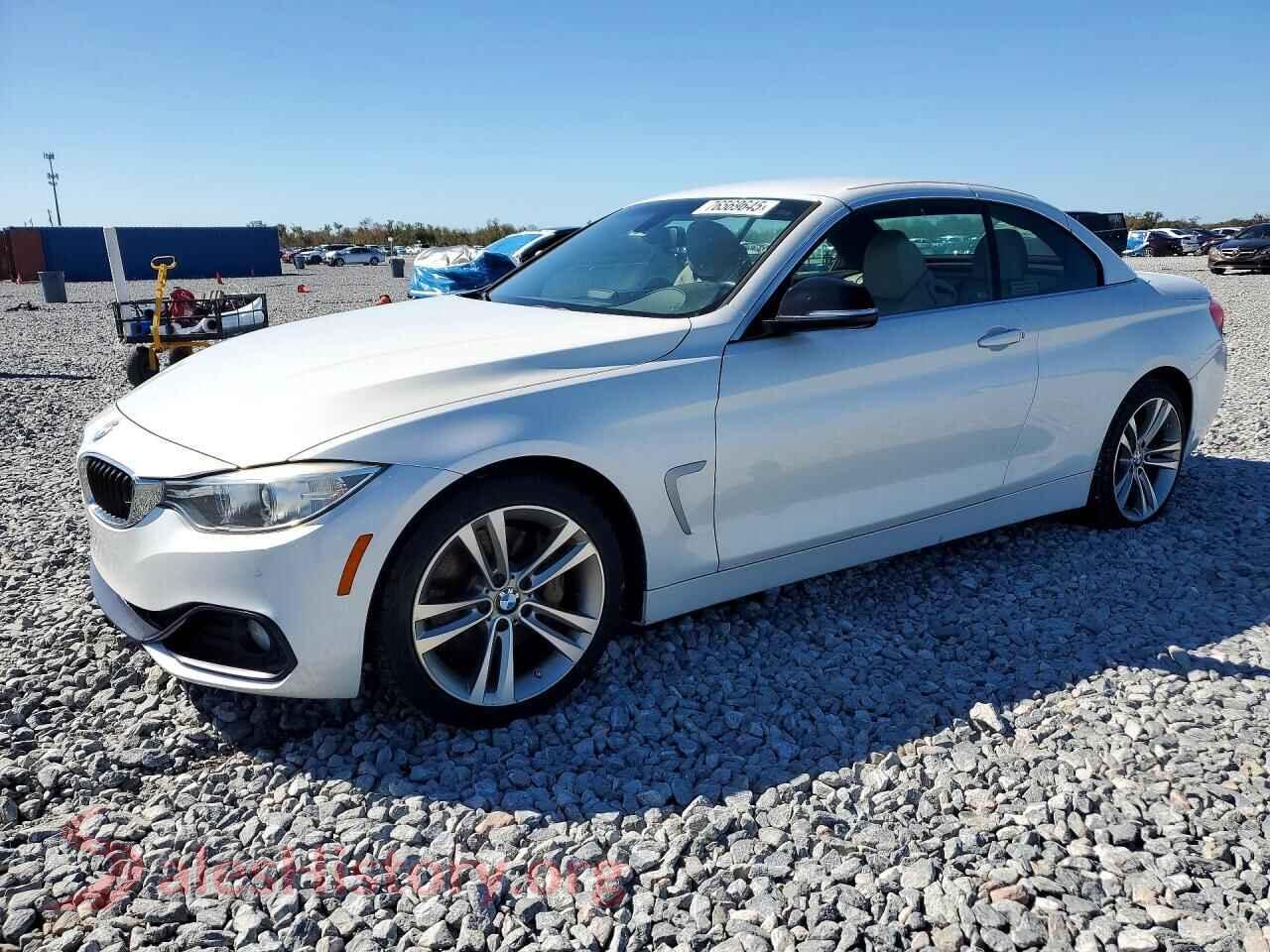 2014 BMW 4 SERIES — VIN WBA3T3C52EP737502