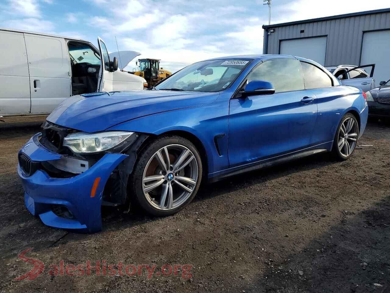 2015 BMW 4 SERIES — VIN WBA3T3C54FP738619