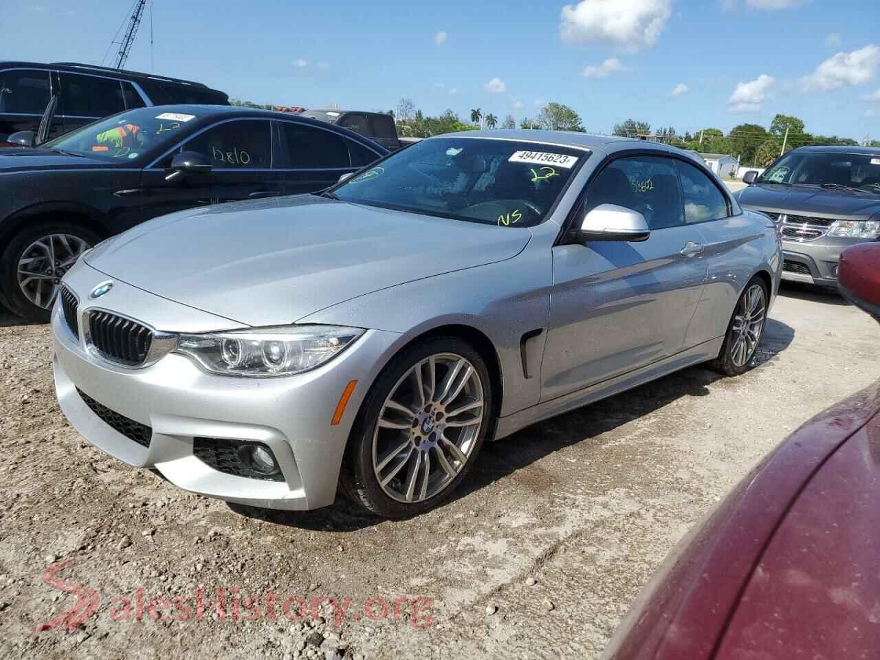 2015 BMW 4 SERIES — VIN WBA3V5C50FP751745