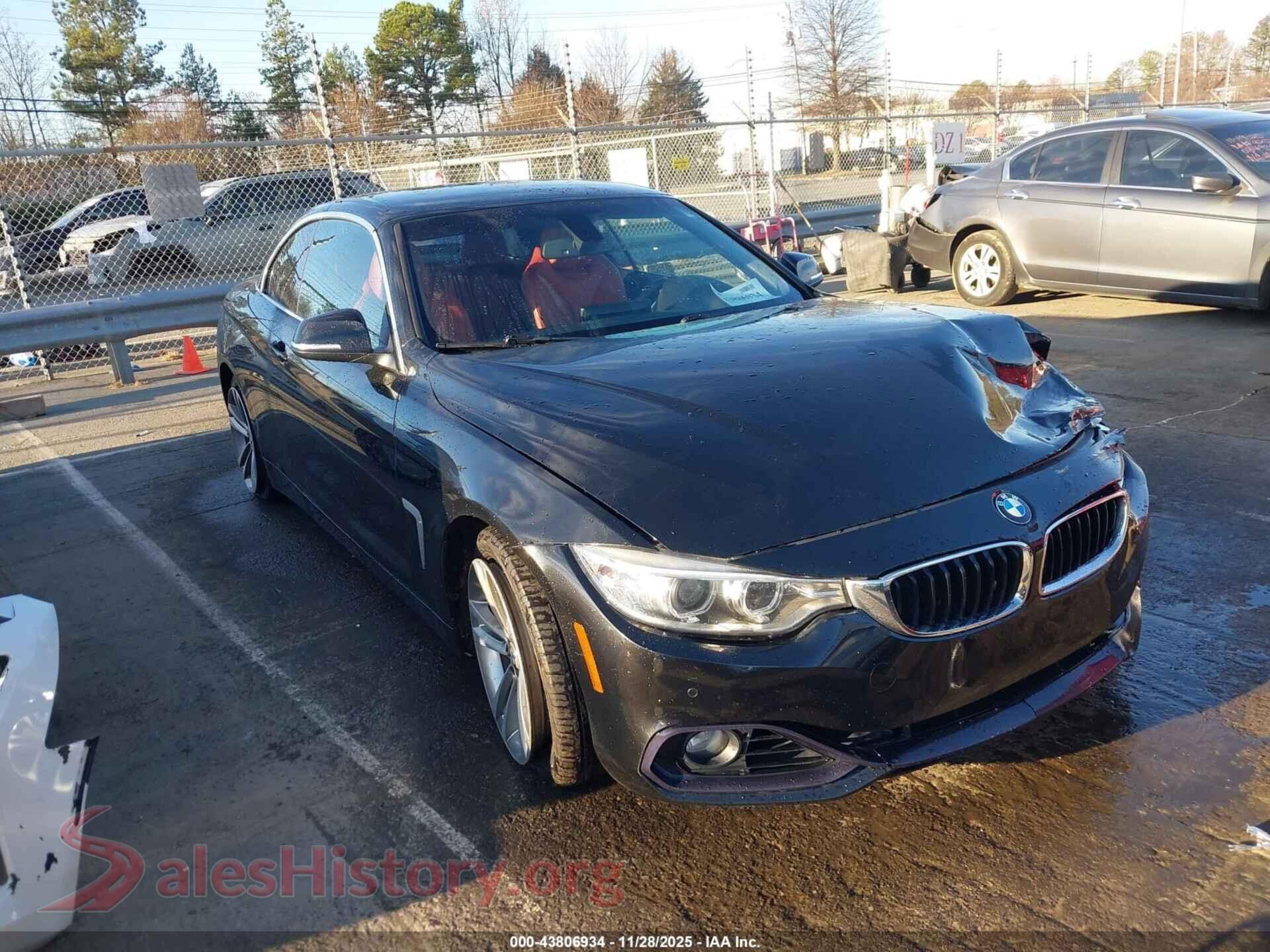 2014 BMW 428I — VIN WBA3V5C51EJ969047
