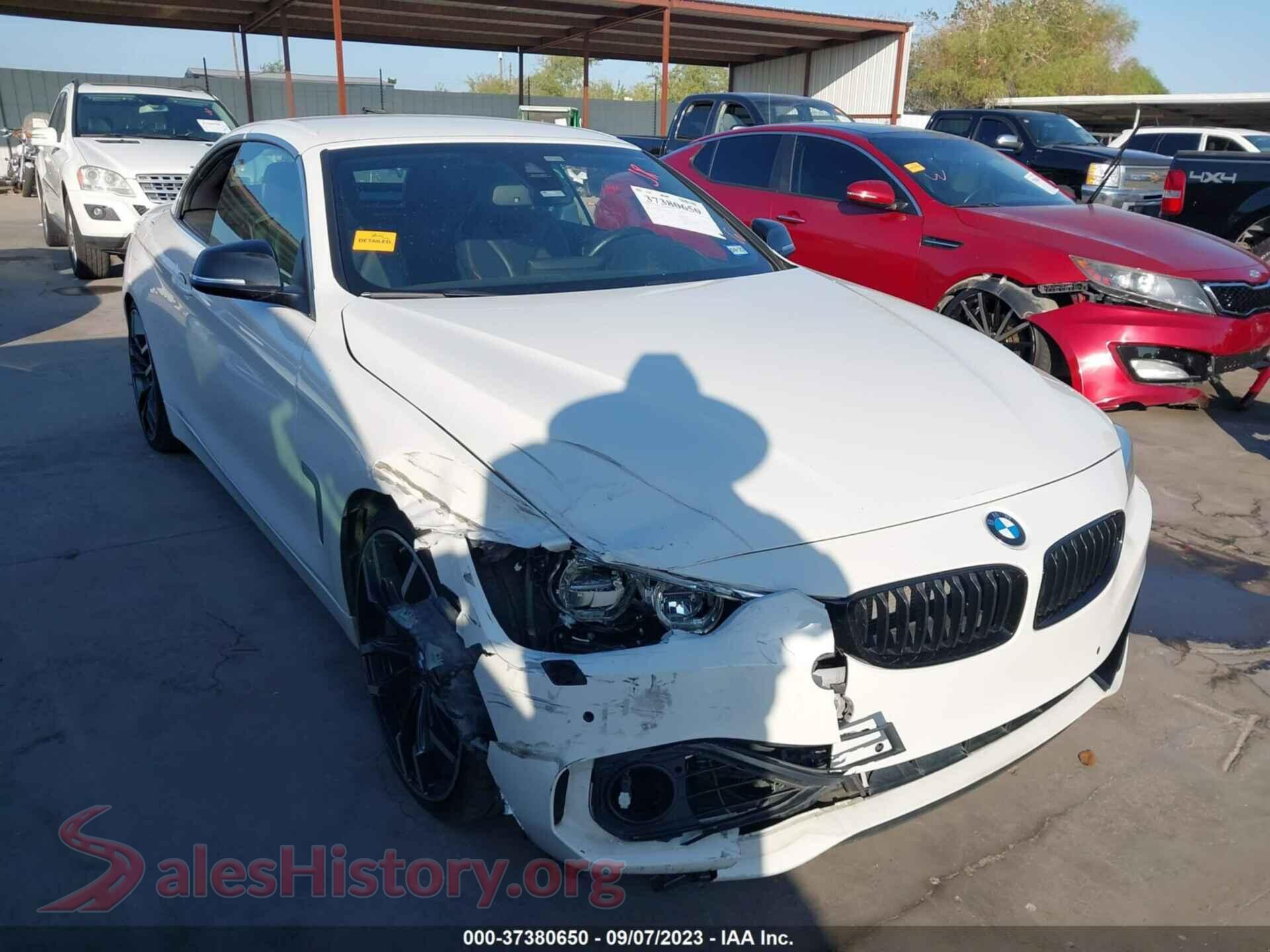 2014 BMW 4 SERIES — VIN WBA3V5C53EJ968868