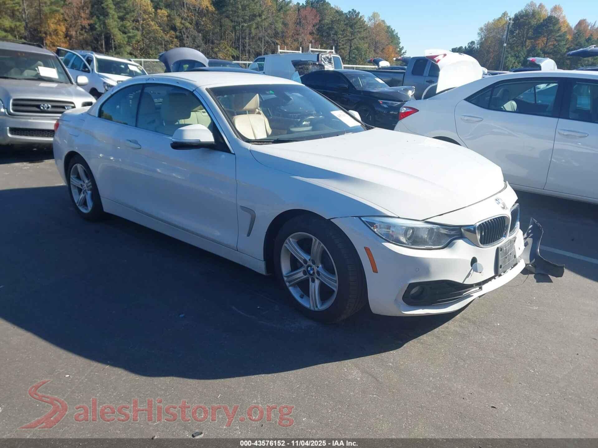 2015 BMW 428I — VIN WBA3V7C54FP771749