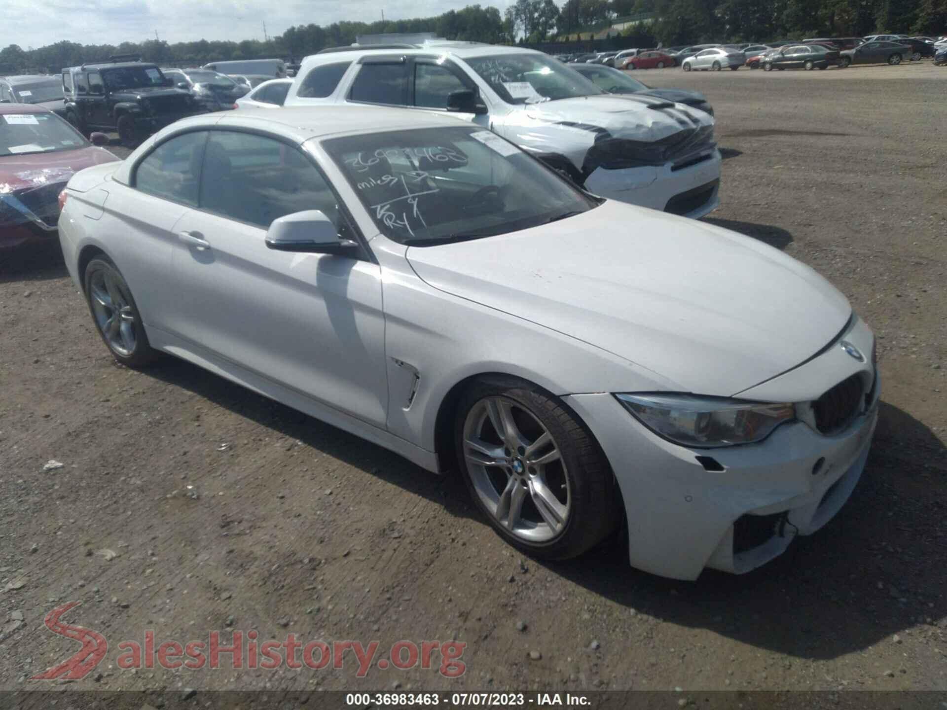 2015 BMW 4 SERIES — VIN WBA3V7C57FP771468
