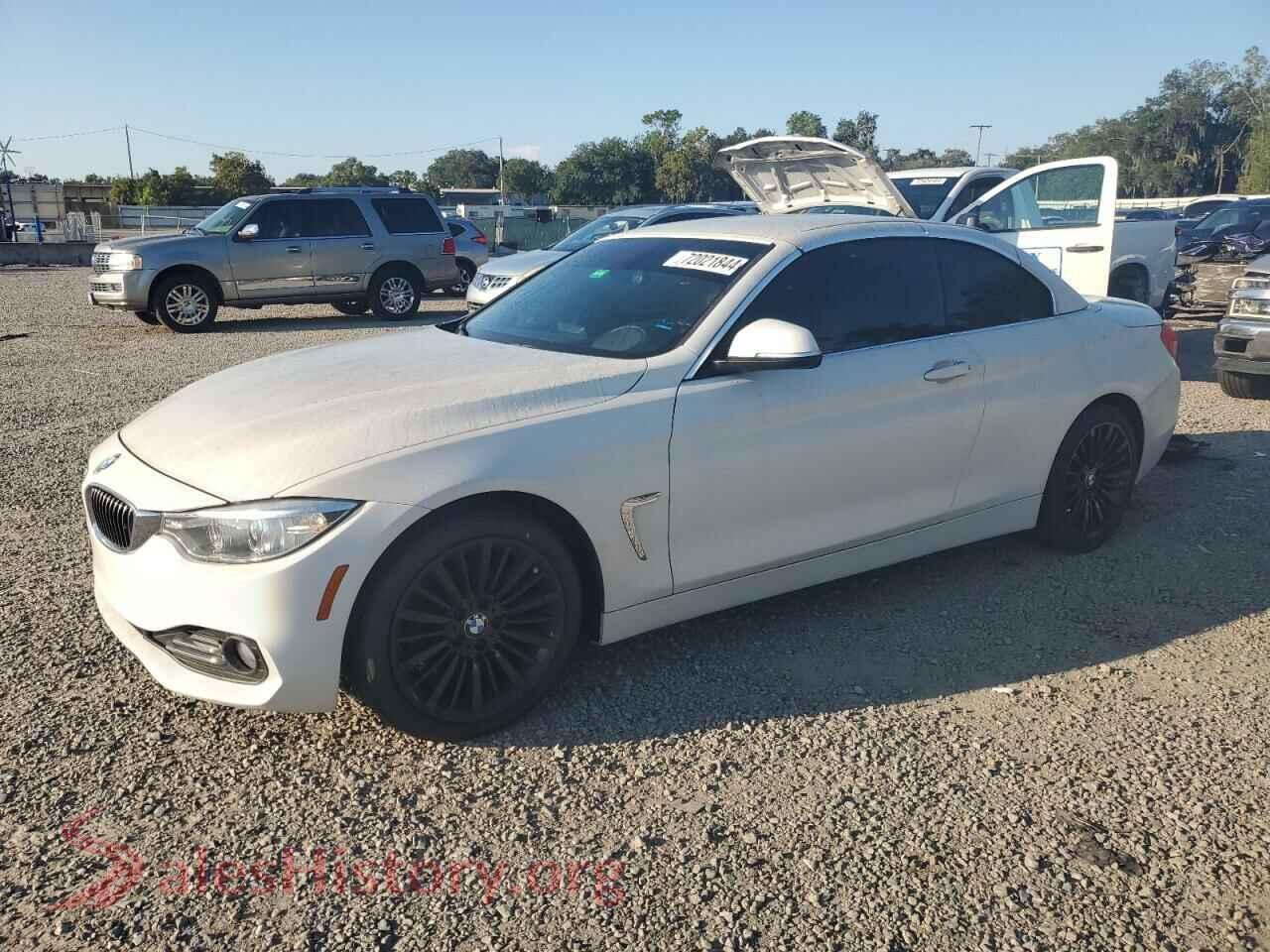2014 BMW 4 SERIES — VIN WBA3V7C58EP770621