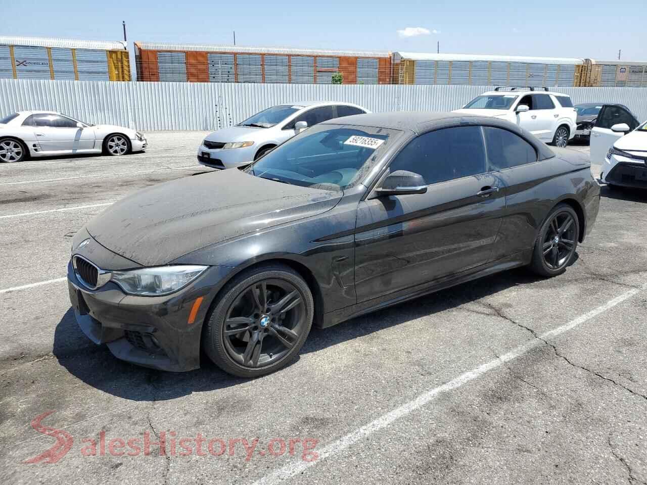 2015 BMW 4 SERIES — VIN WBA3V7C58F5A24217