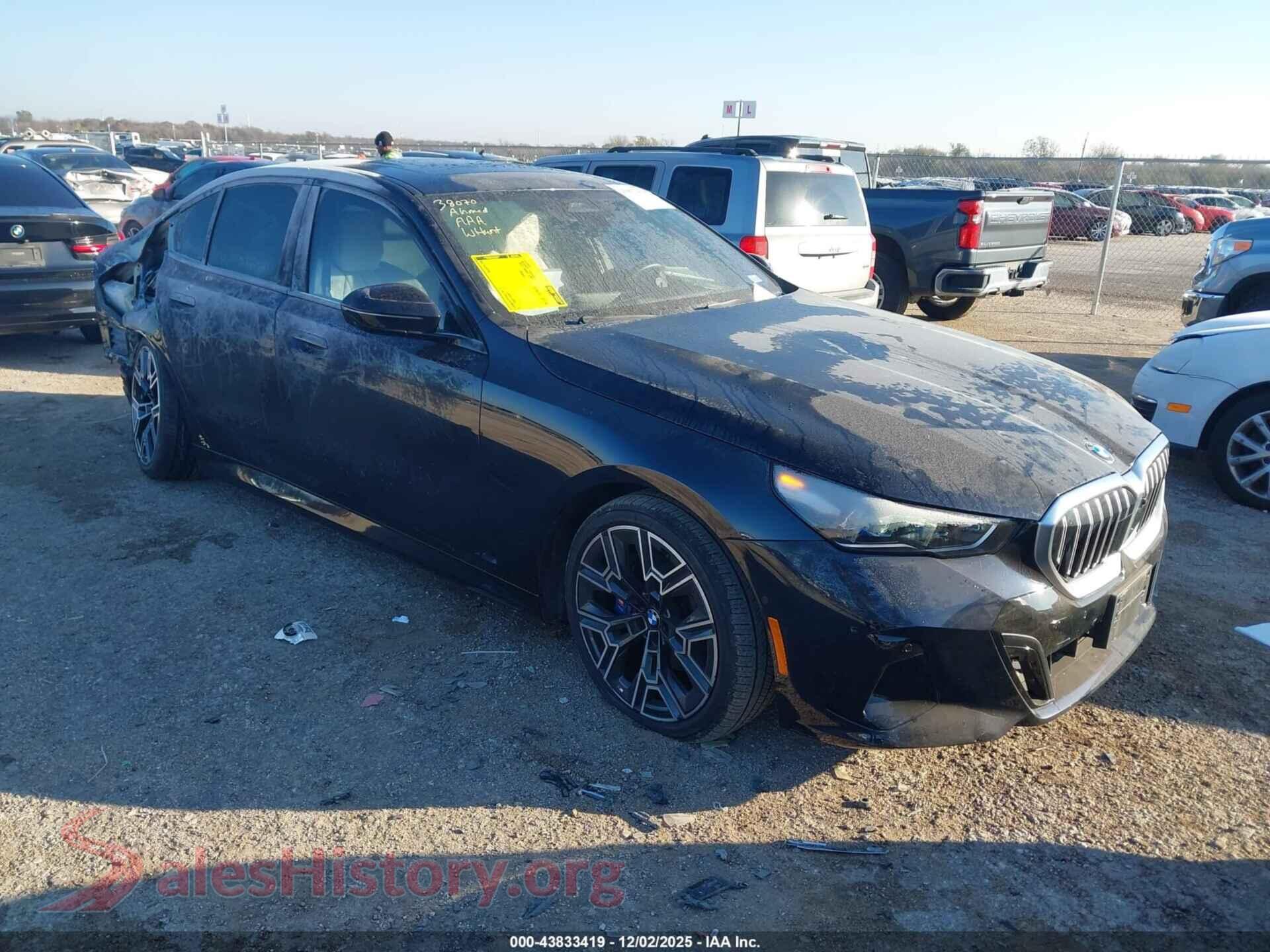 2024 BMW 530I — VIN WBA43FJ04RCR18272