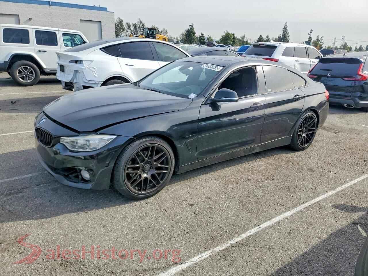 2015 BMW 4 SERIES — VIN WBA4A5C57FD410845