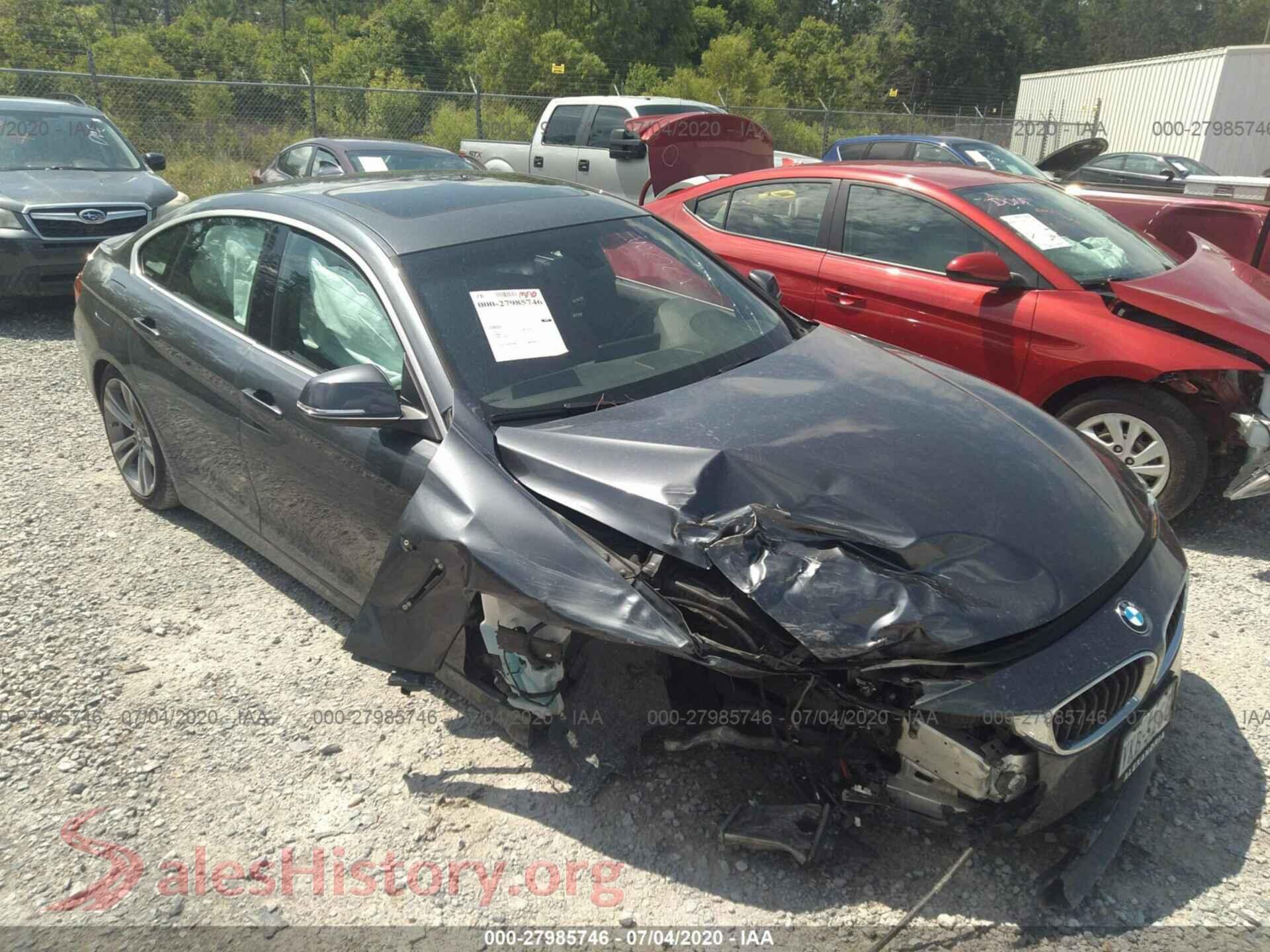 2016 BMW 4 SERIES — VIN WBA4A9C50GGL87318