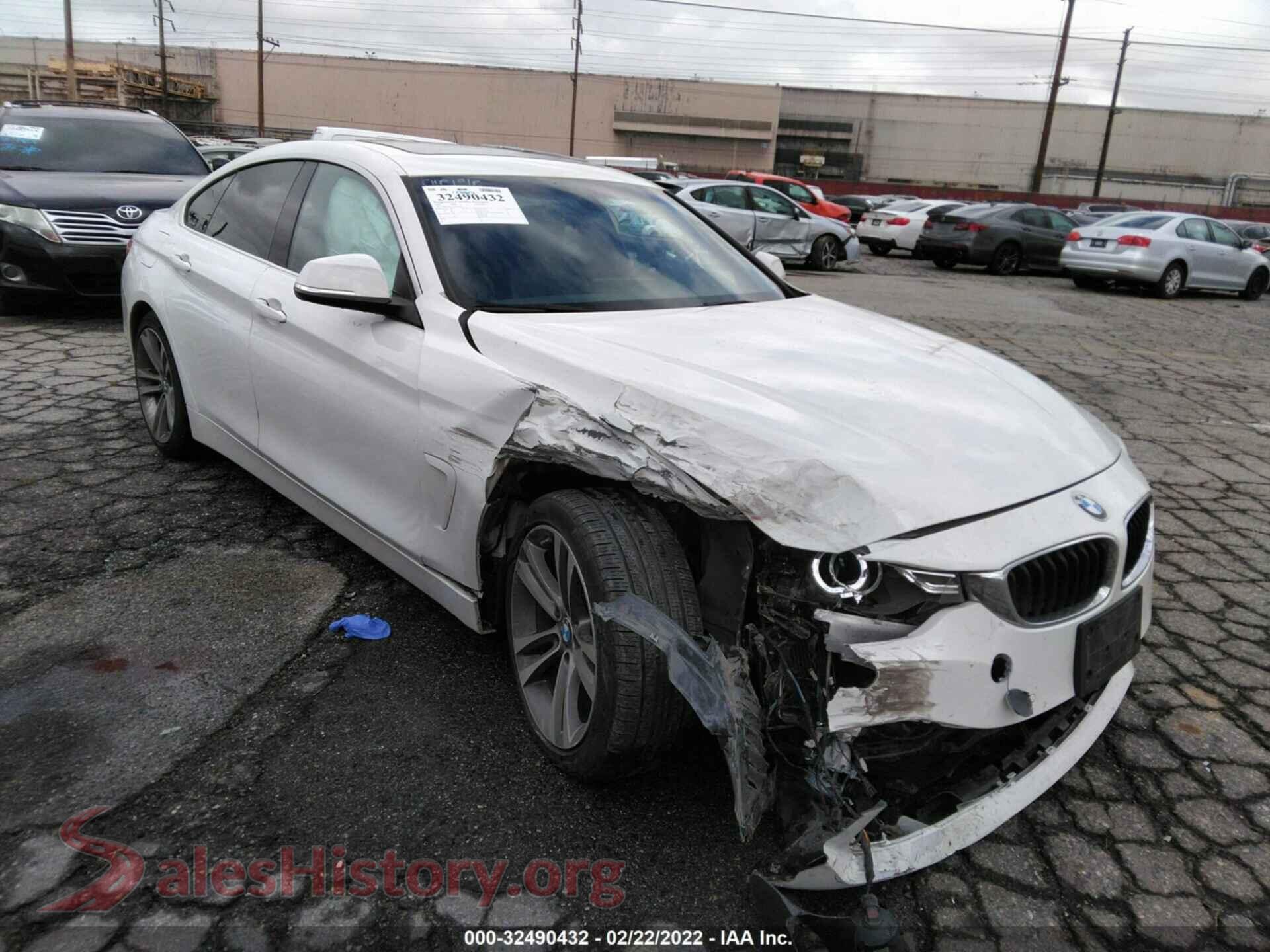 2016 BMW 4 SERIES — VIN WBA4A9C51GGL87747