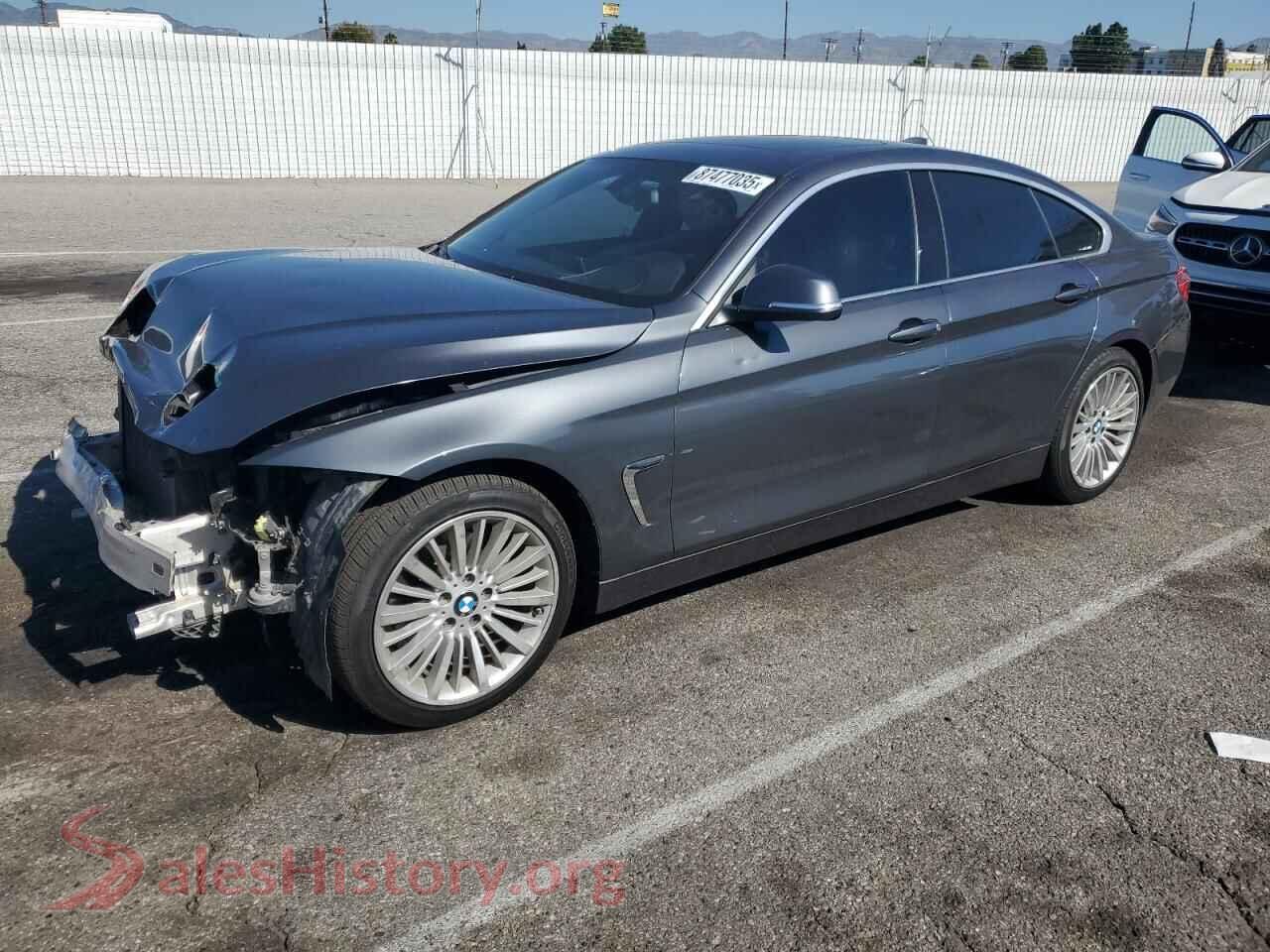 2016 BMW 4 SERIES — VIN WBA4A9C52GG505501