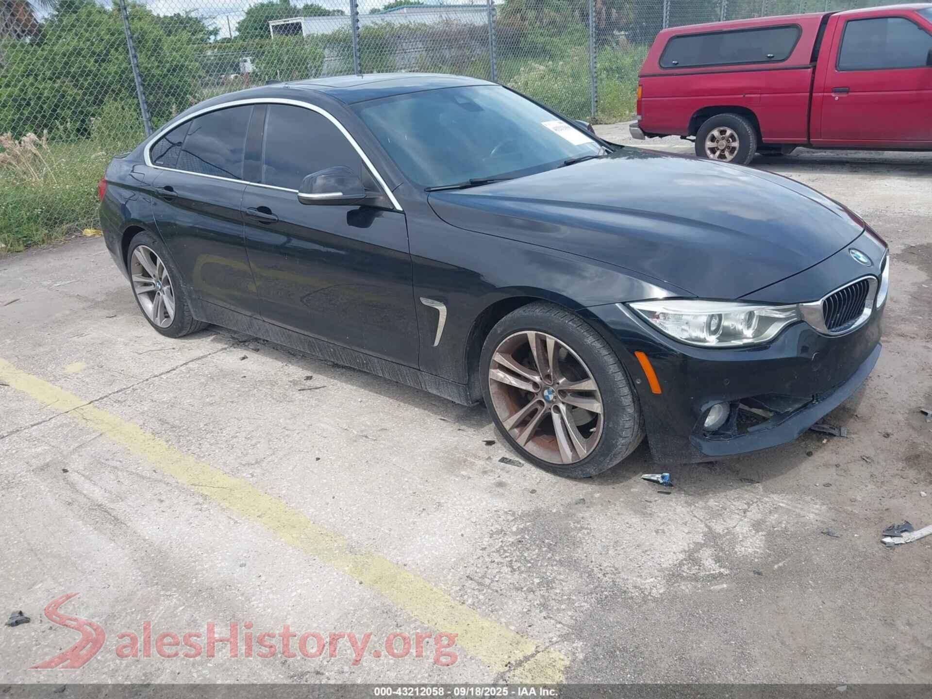 2016 BMW 428I GRAN COUPE — VIN WBA4A9C57GG507793
