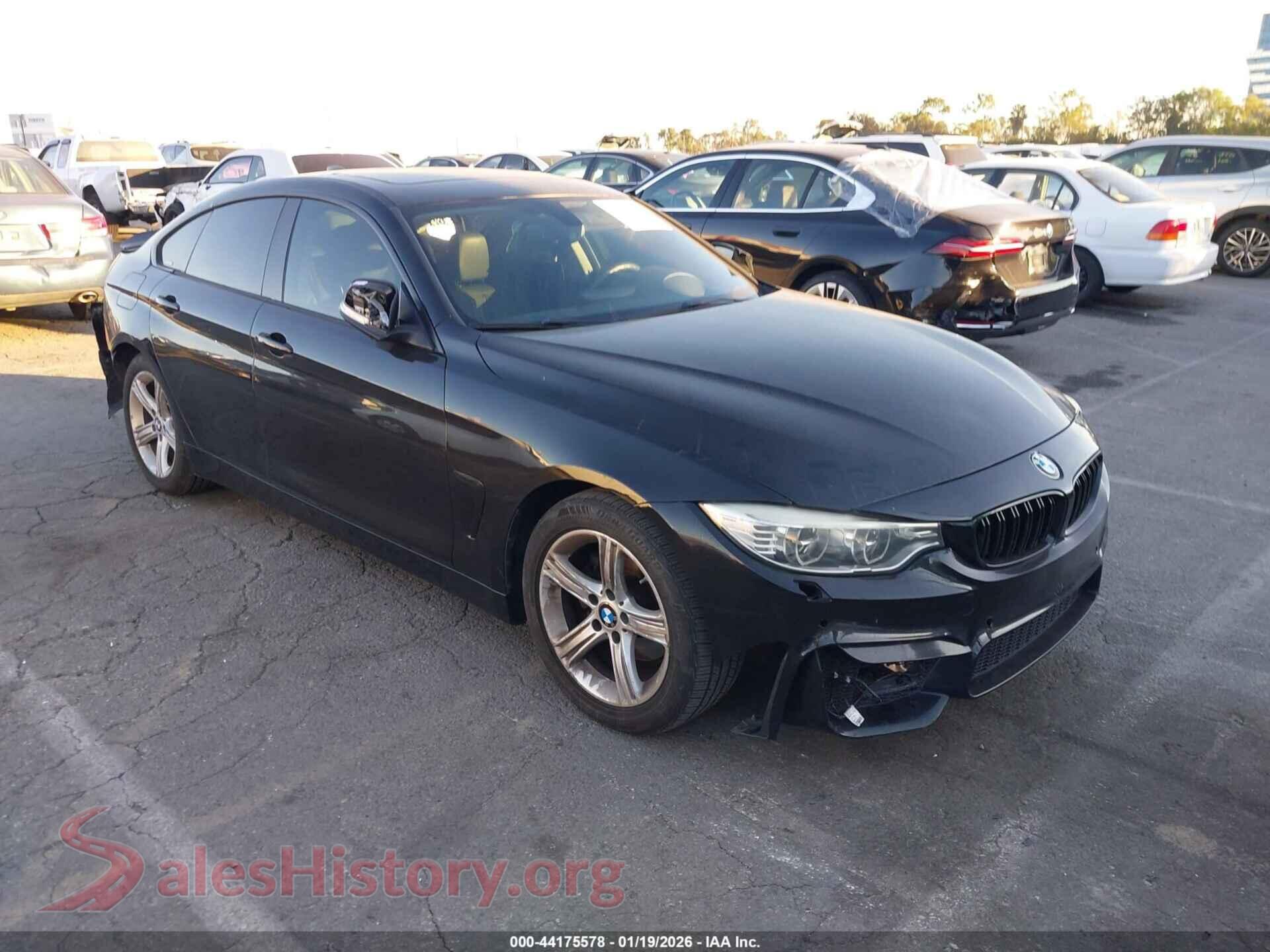 2015 BMW 428 GRAN COUPE — VIN WBA4A9C5XFD416078