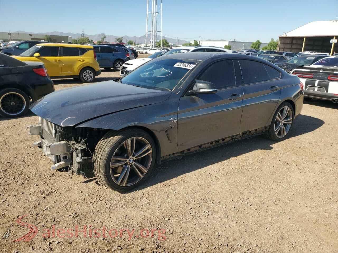 2015 BMW 4 SERIES — VIN WBA4B1C57FD418093