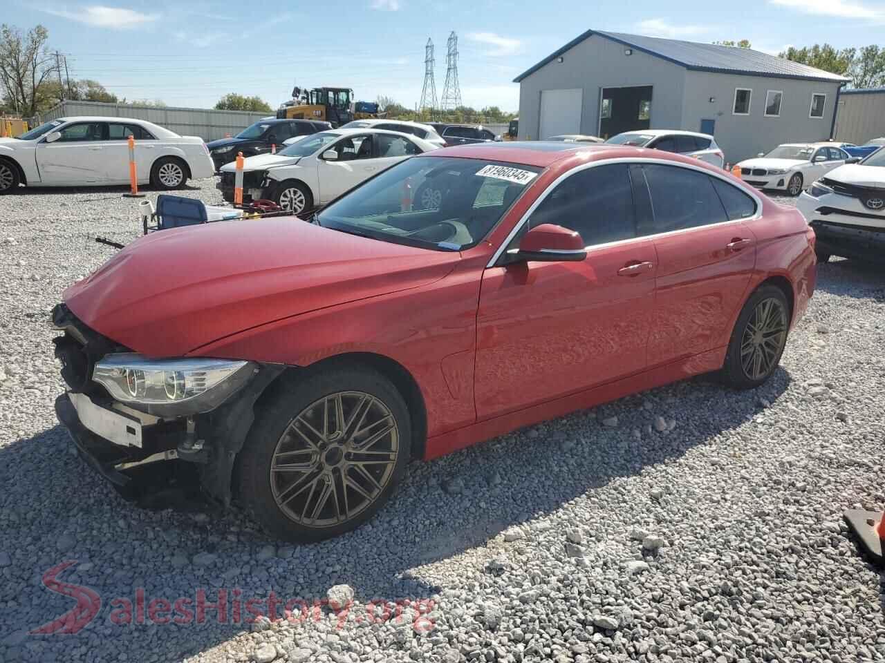 2016 BMW 4 SERIES — VIN WBA4B3C52GG344769