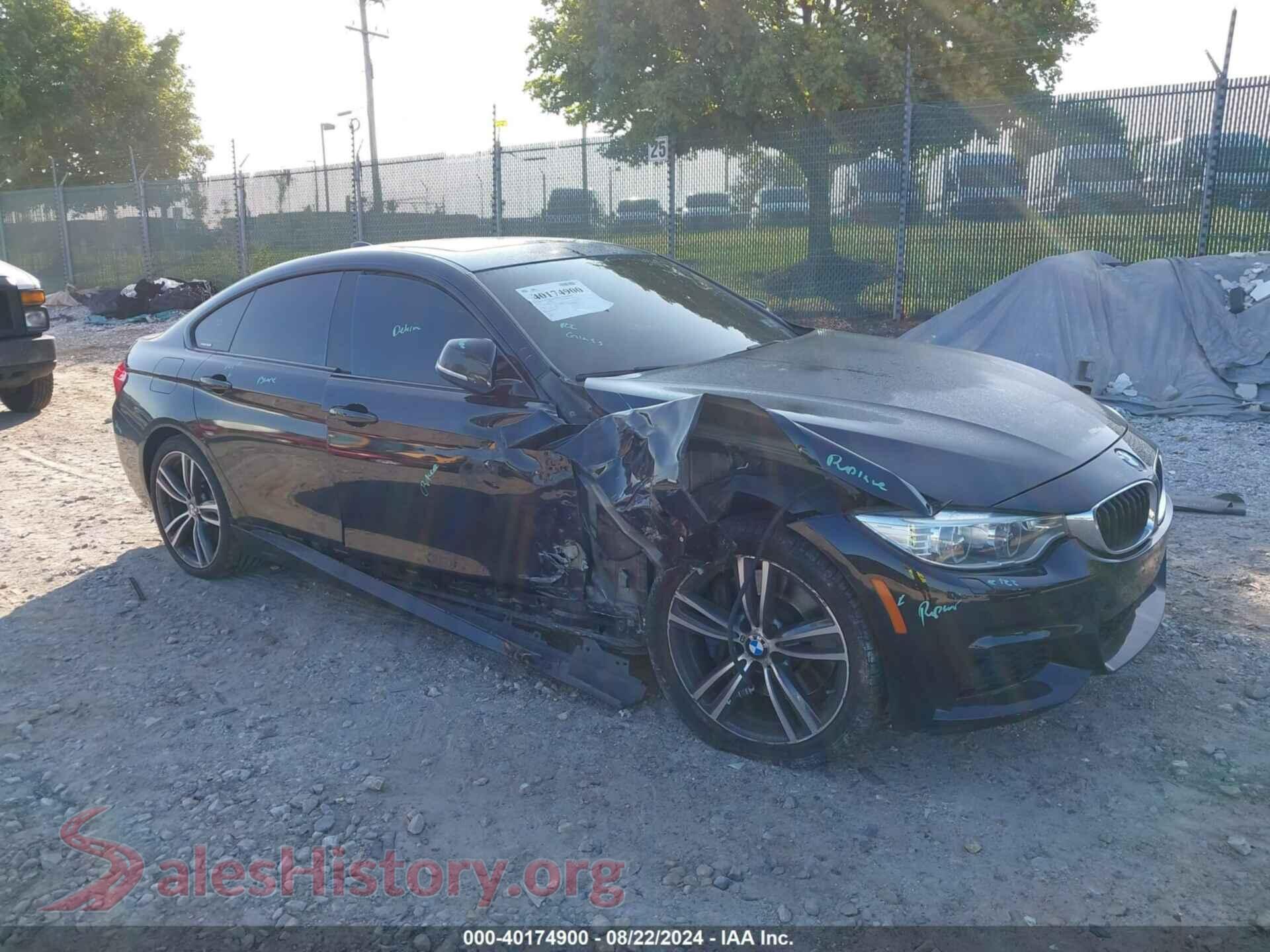 2015 BMW 435I GRAN COUPE — VIN WBA4B3C58FGV48099