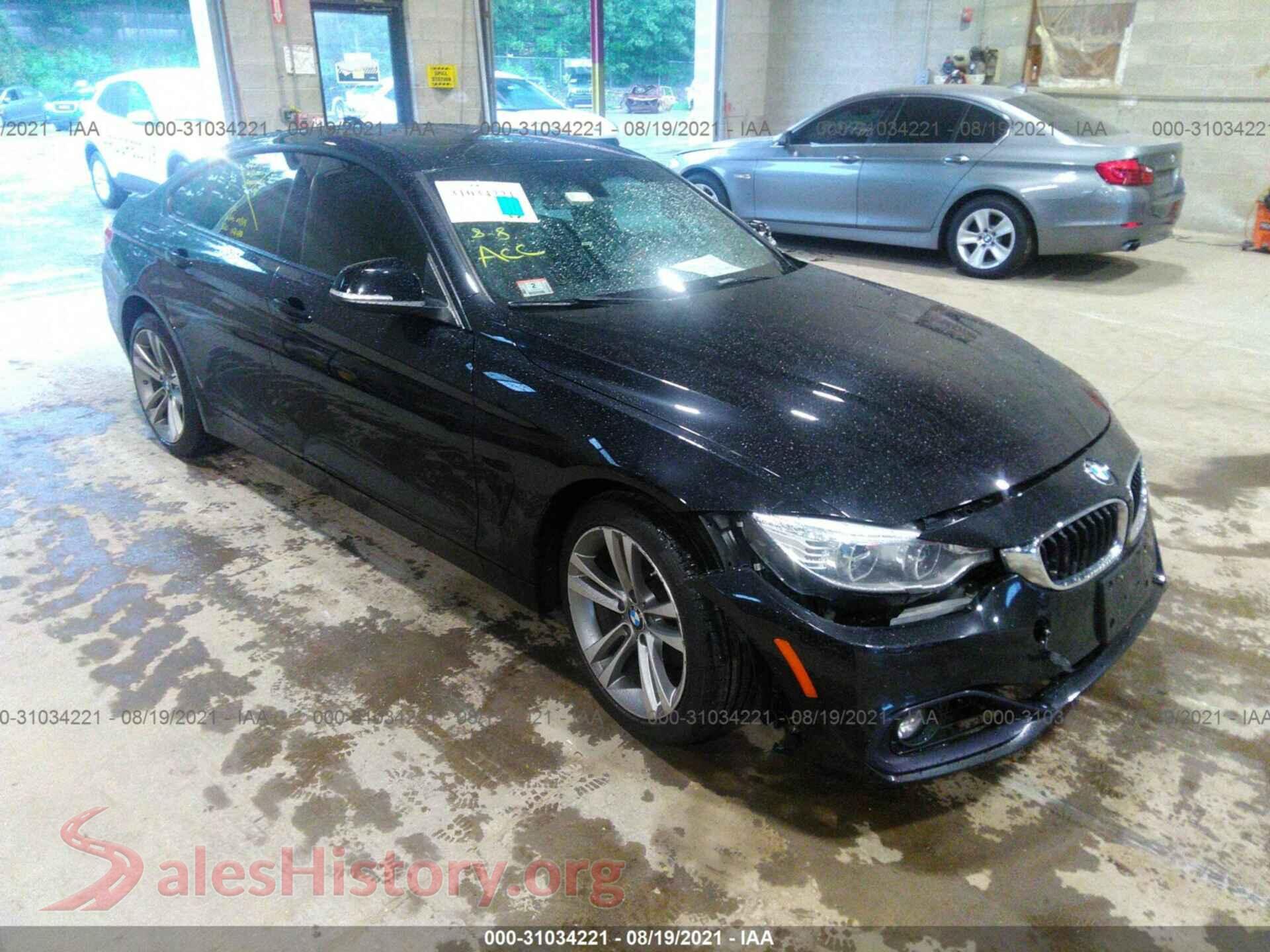 2015 BMW 4 SERIES — VIN WBA4C9C50FD330353
