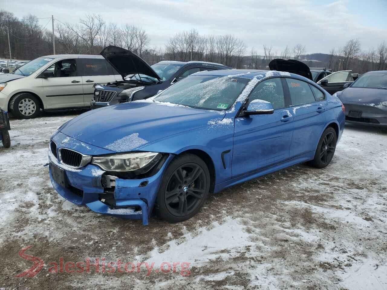 2015 BMW 4 SERIES — VIN WBA4C9C50FD330529