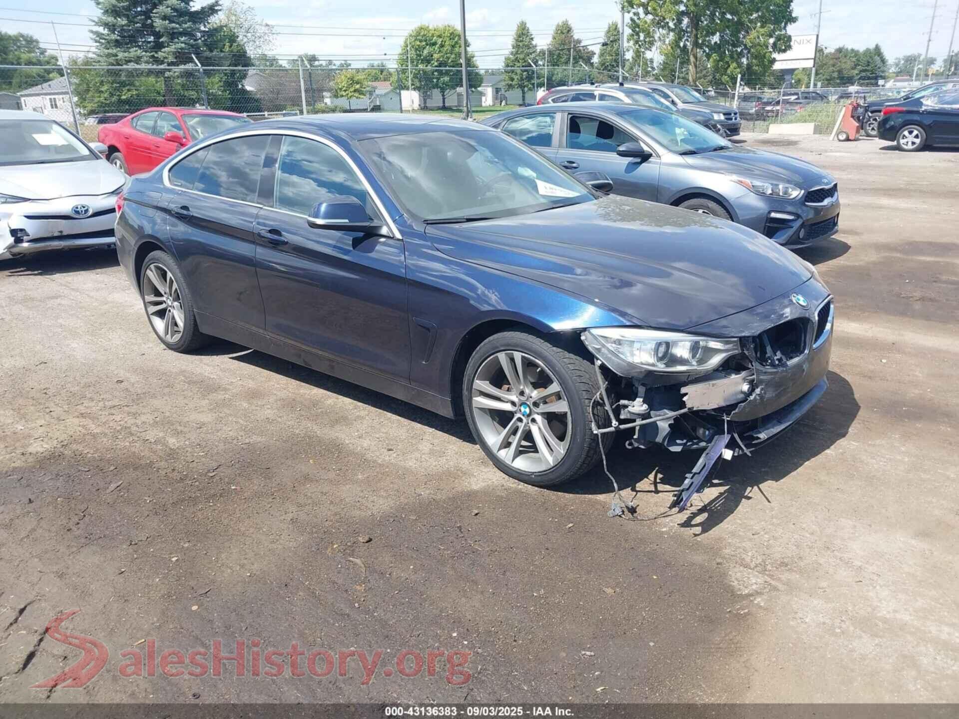 2016 BMW 428I GRAN COUPE — VIN WBA4C9C50GG137359