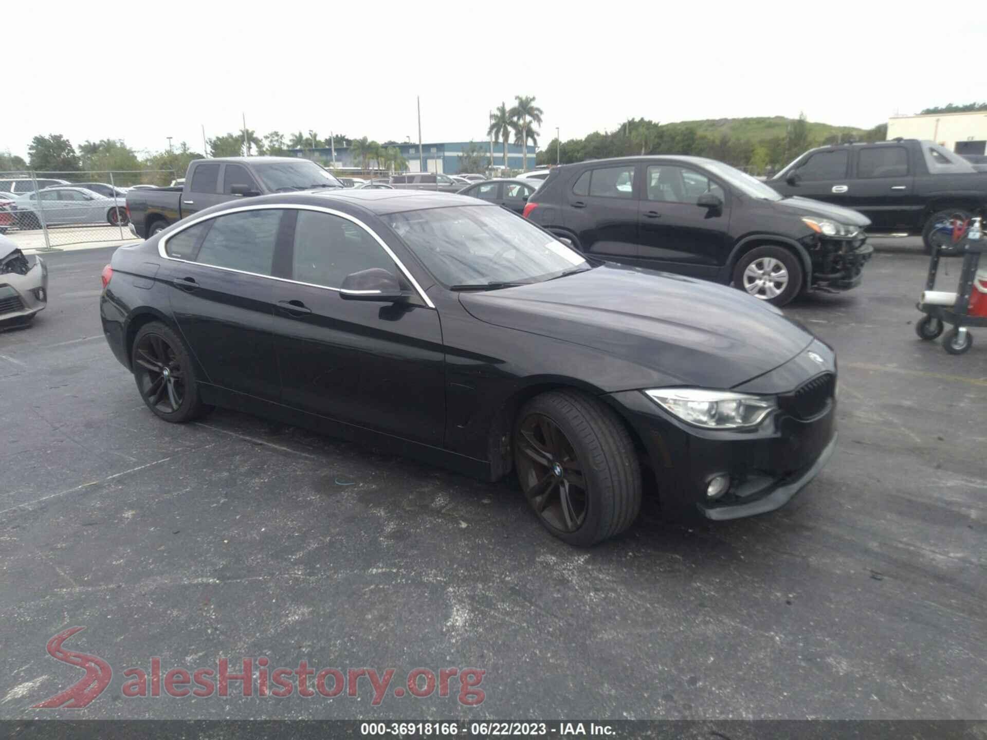 2016 BMW 4 SERIES — VIN WBA4C9C51GG138682