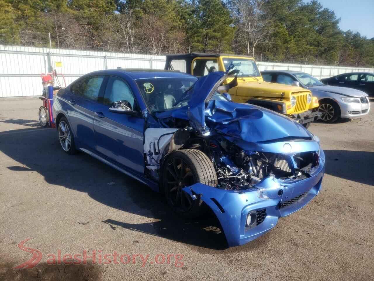2016 BMW 4 SERIES — VIN WBA4C9C52GG136603
