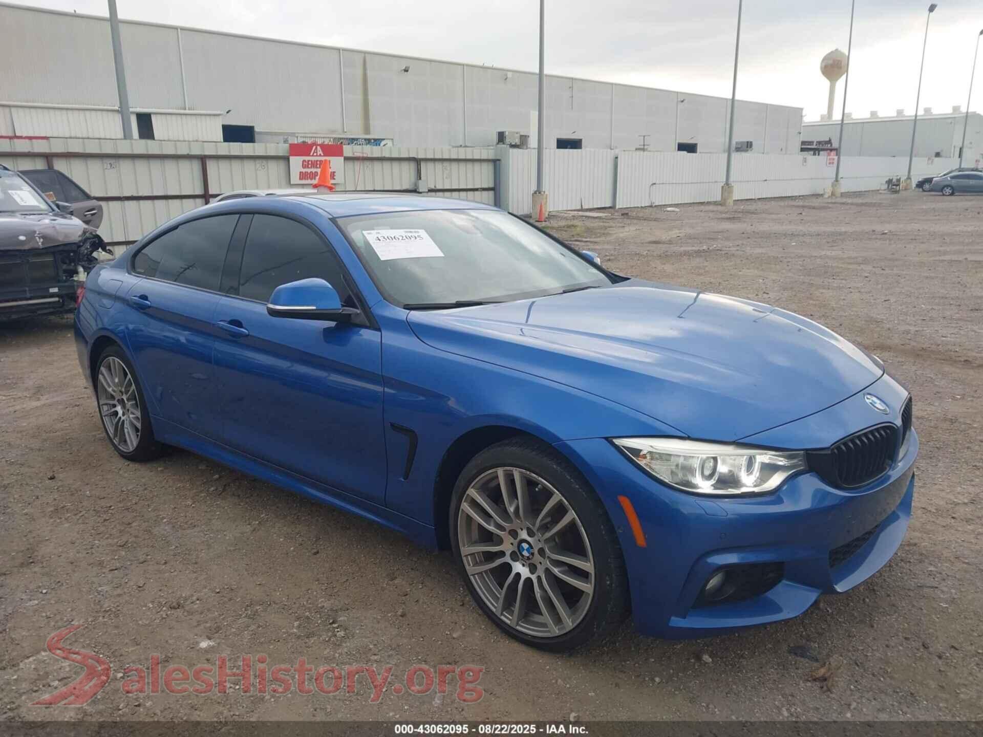 2016 BMW 428I GRAN COUPE — VIN WBA4C9C52GG141168