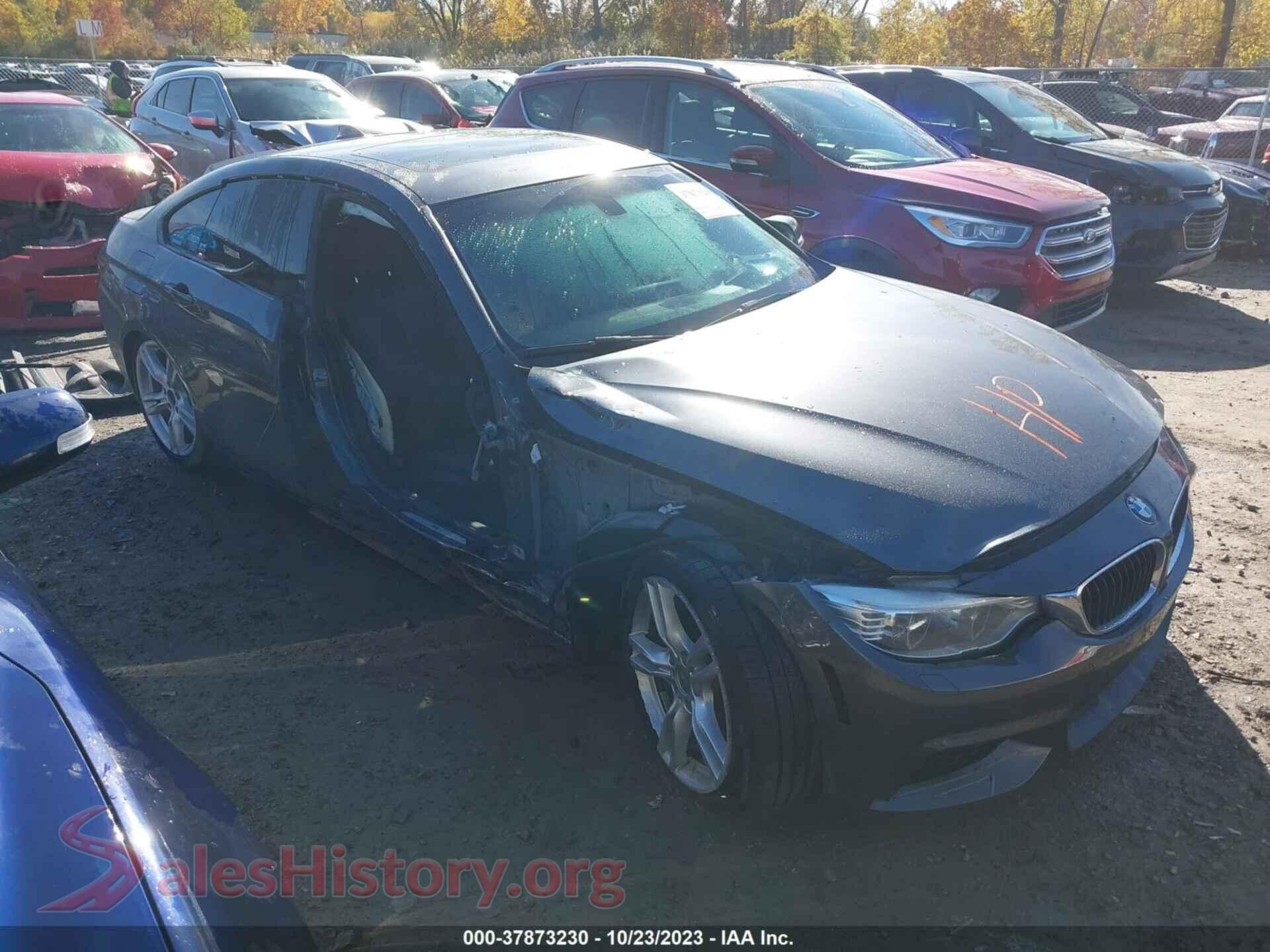 2015 BMW 428 GRAN COUPE — VIN WBA4C9C58FG135308