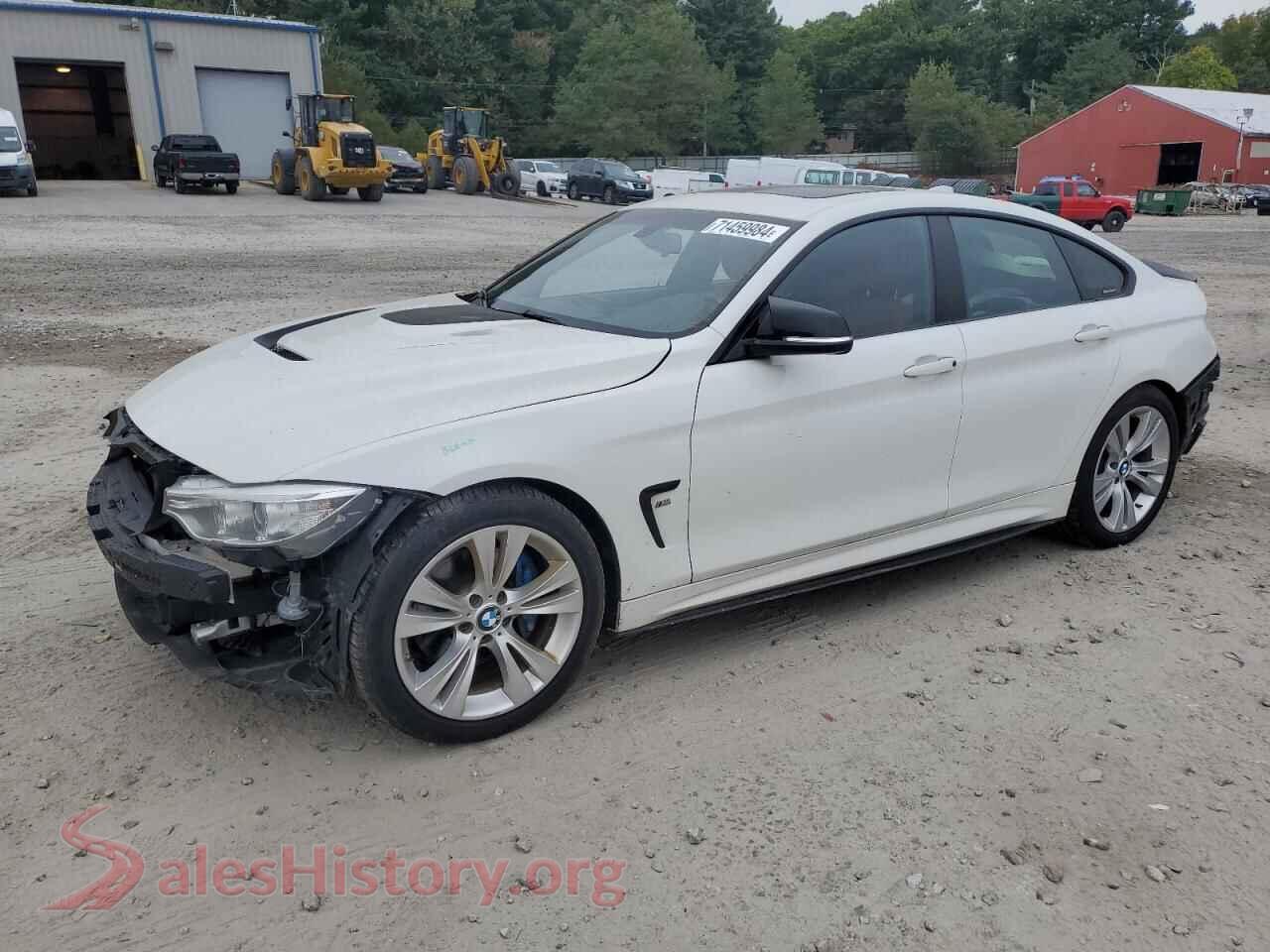 2016 BMW 4 SERIES — VIN WBA4C9C59GG137389