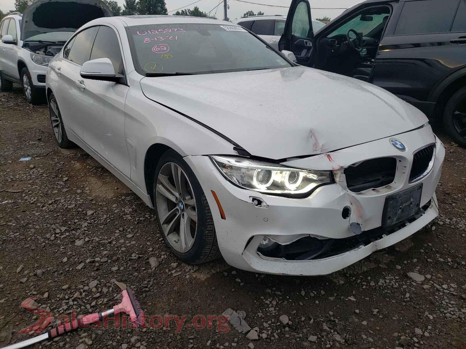 2016 BMW 4 SERIES — VIN WBA4C9C59GG138901
