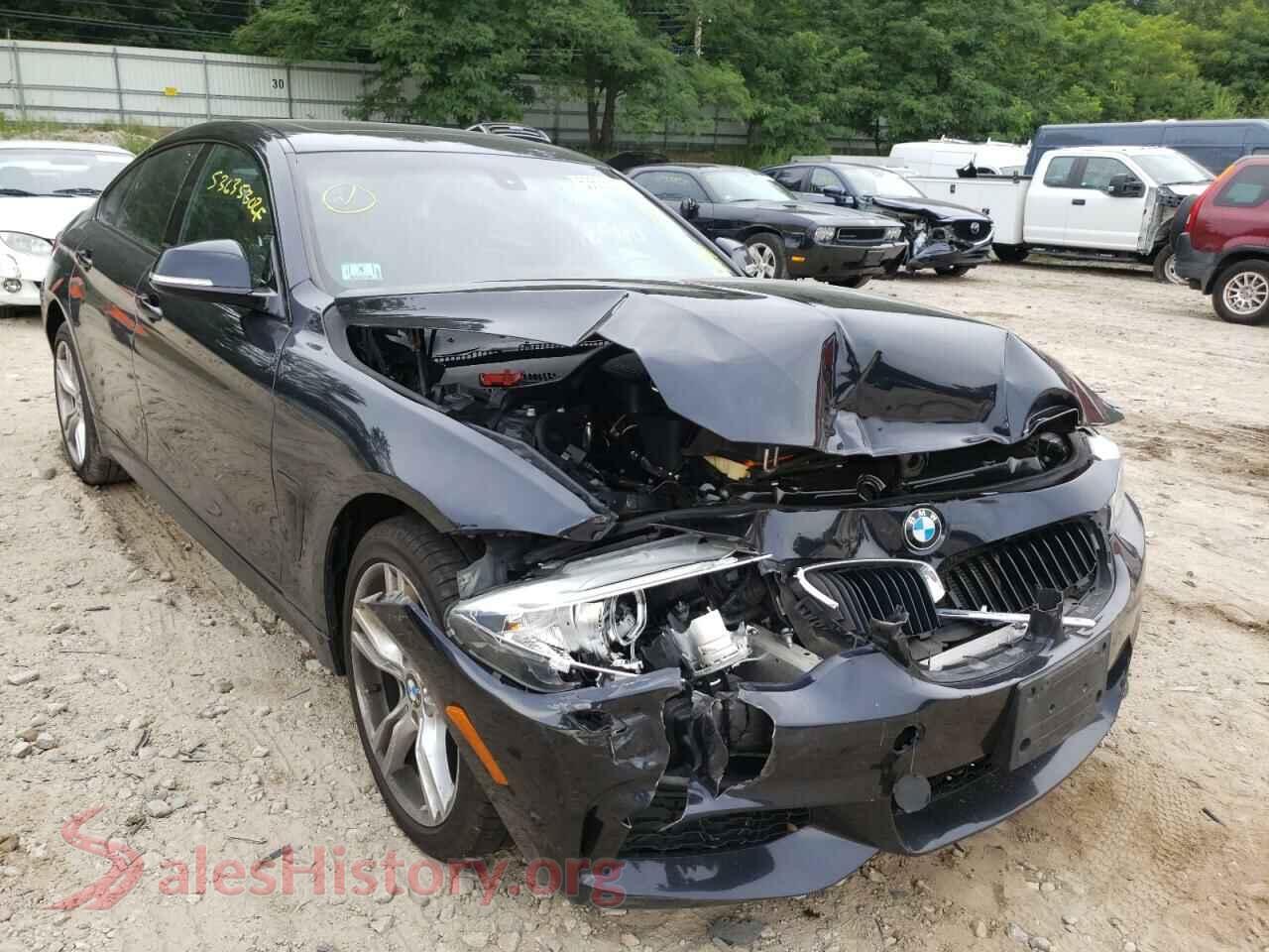 2015 BMW 4 SERIES — VIN WBA4C9C5XFG135049