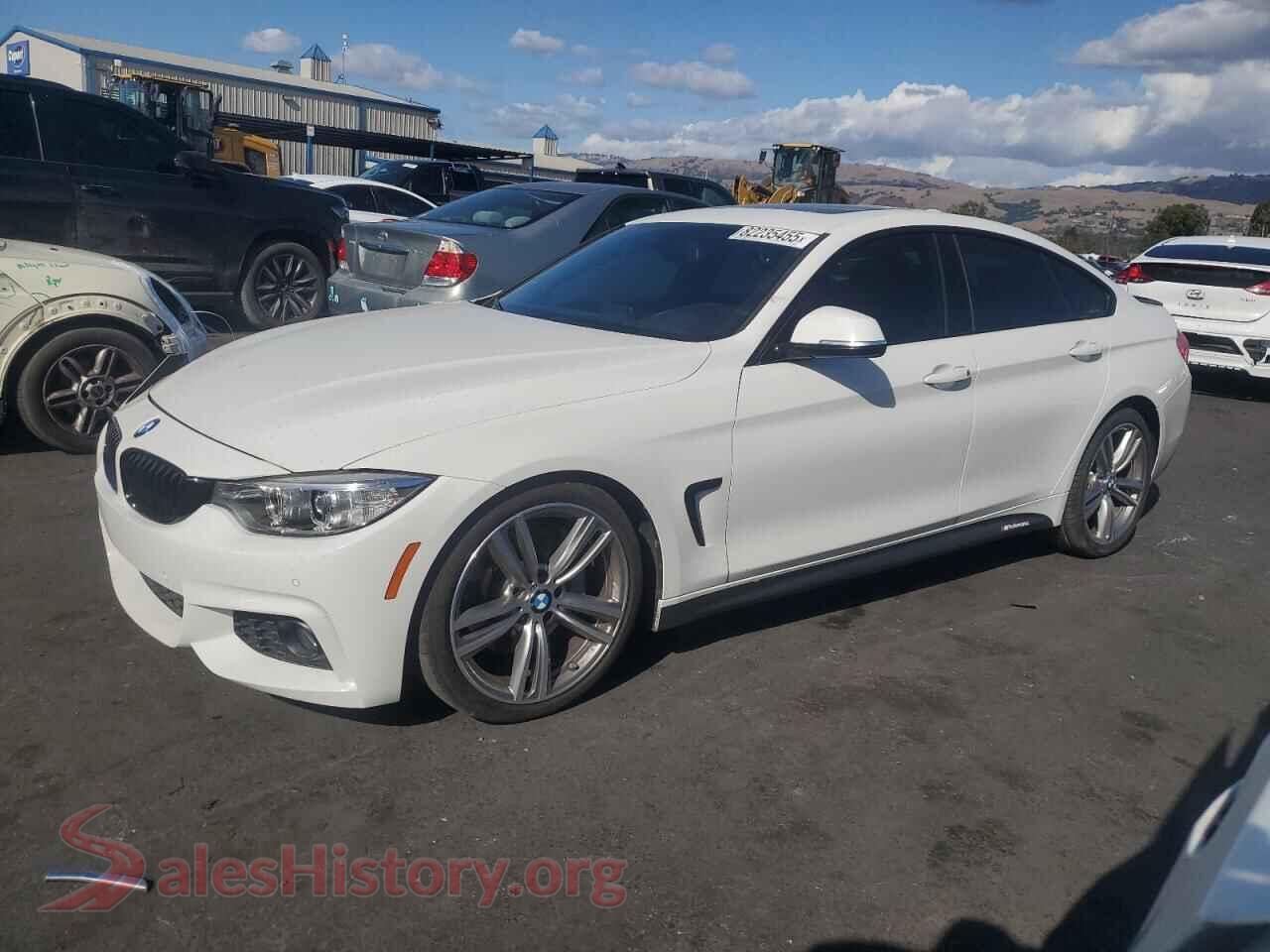 2017 BMW 4 SERIES — VIN WBA4E3C33HG187518