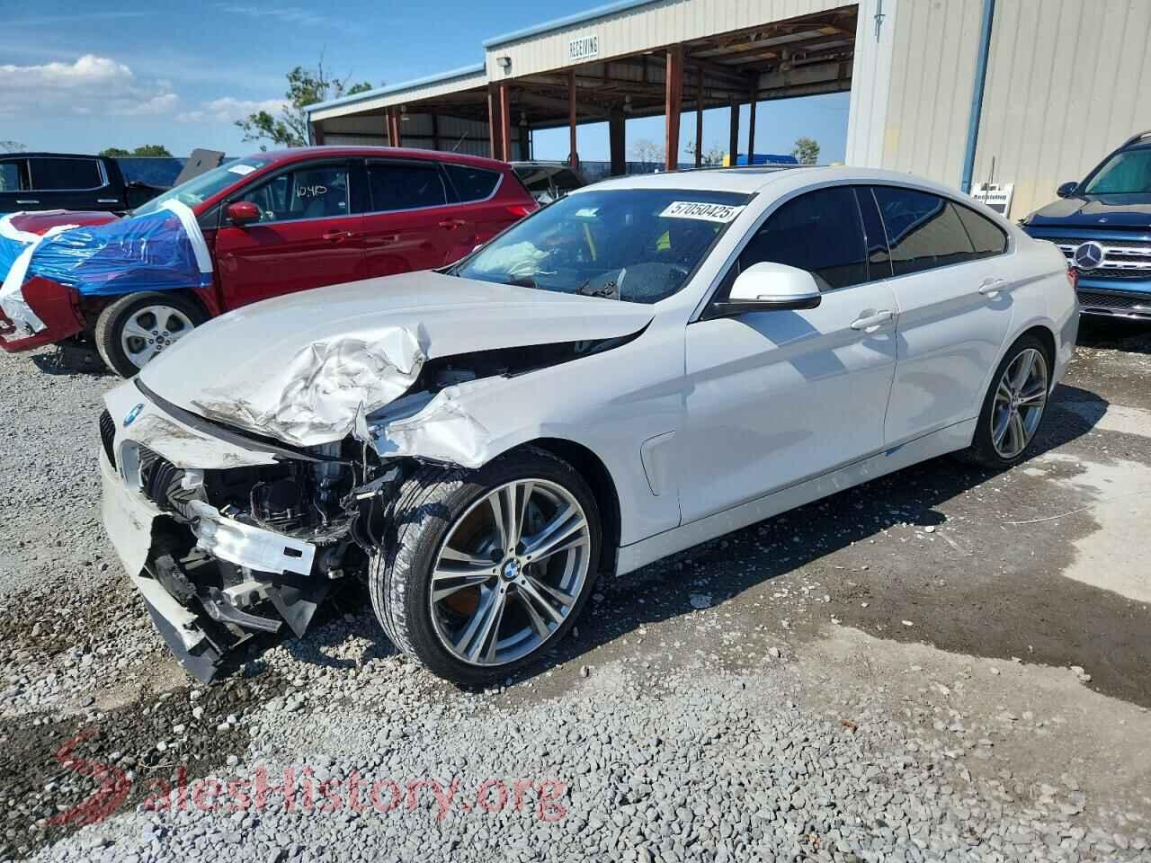 2017 BMW 4 SERIES — VIN WBA4E3C35HG187374