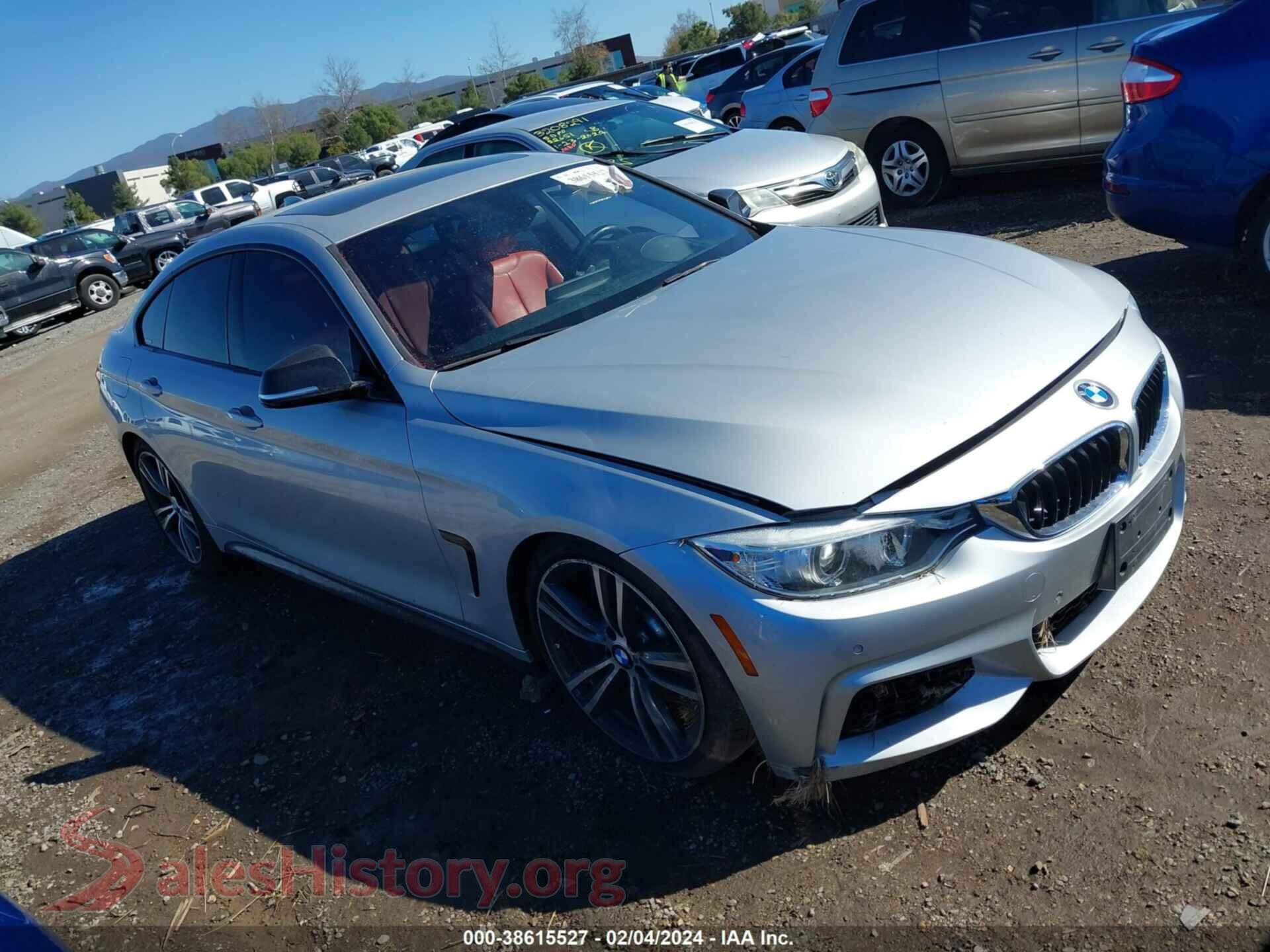 2017 BMW 440I GRAN COUPE — VIN WBA4E3C53HG186855