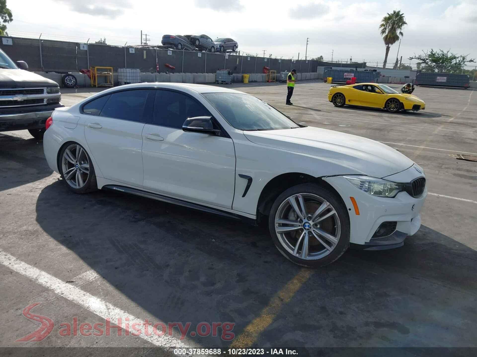 2017 BMW 4 SERIES — VIN WBA4E3C5XHG186710