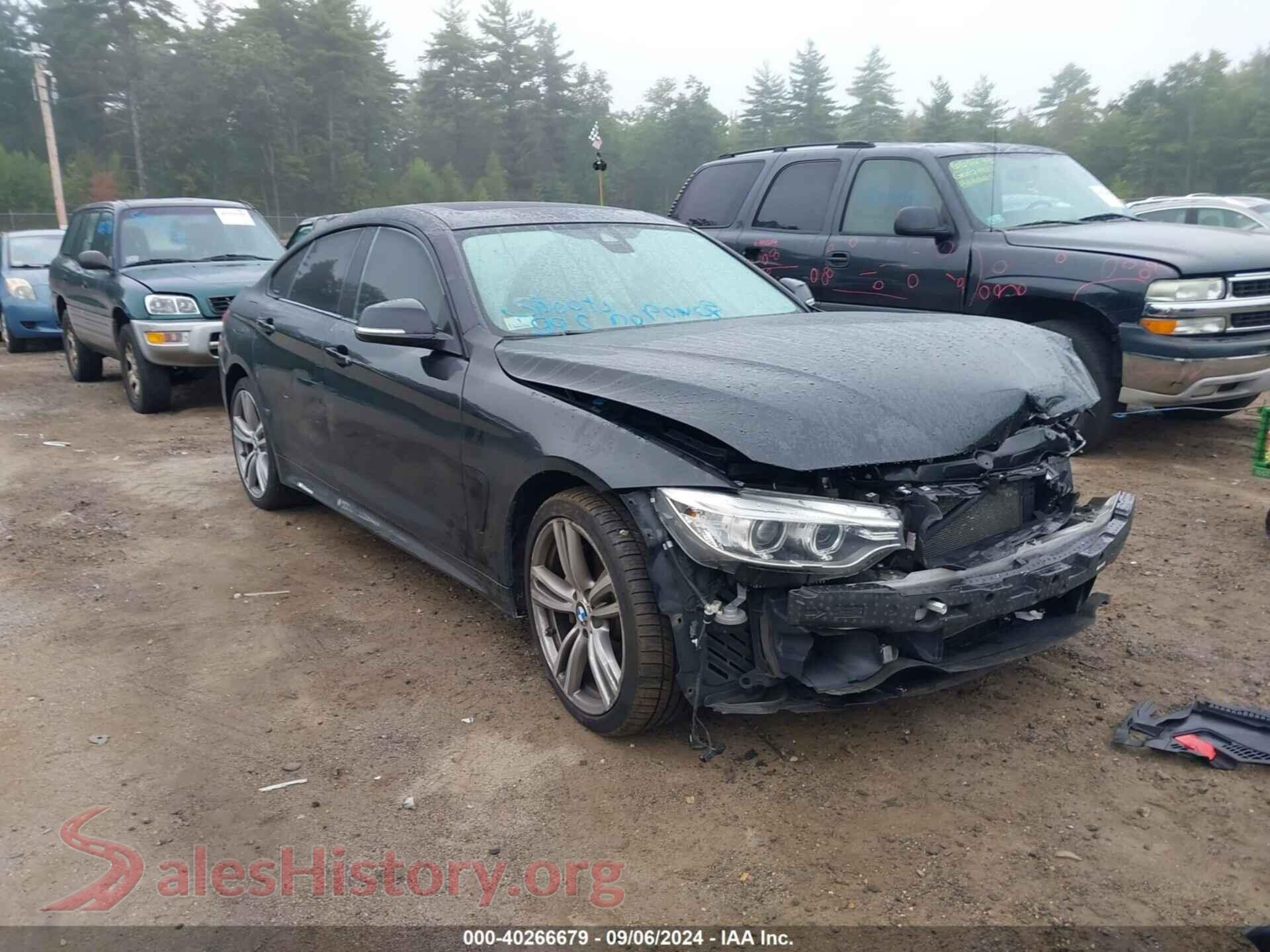 2017 BMW 440I GRAN COUPE — VIN WBA4E5C52HG189399