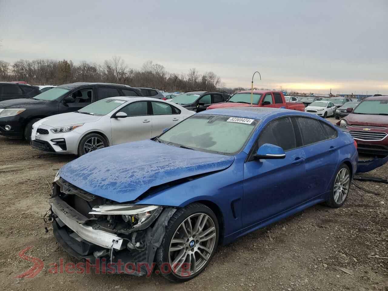 2017 BMW 4 SERIES — VIN WBA4F7C57HG787271