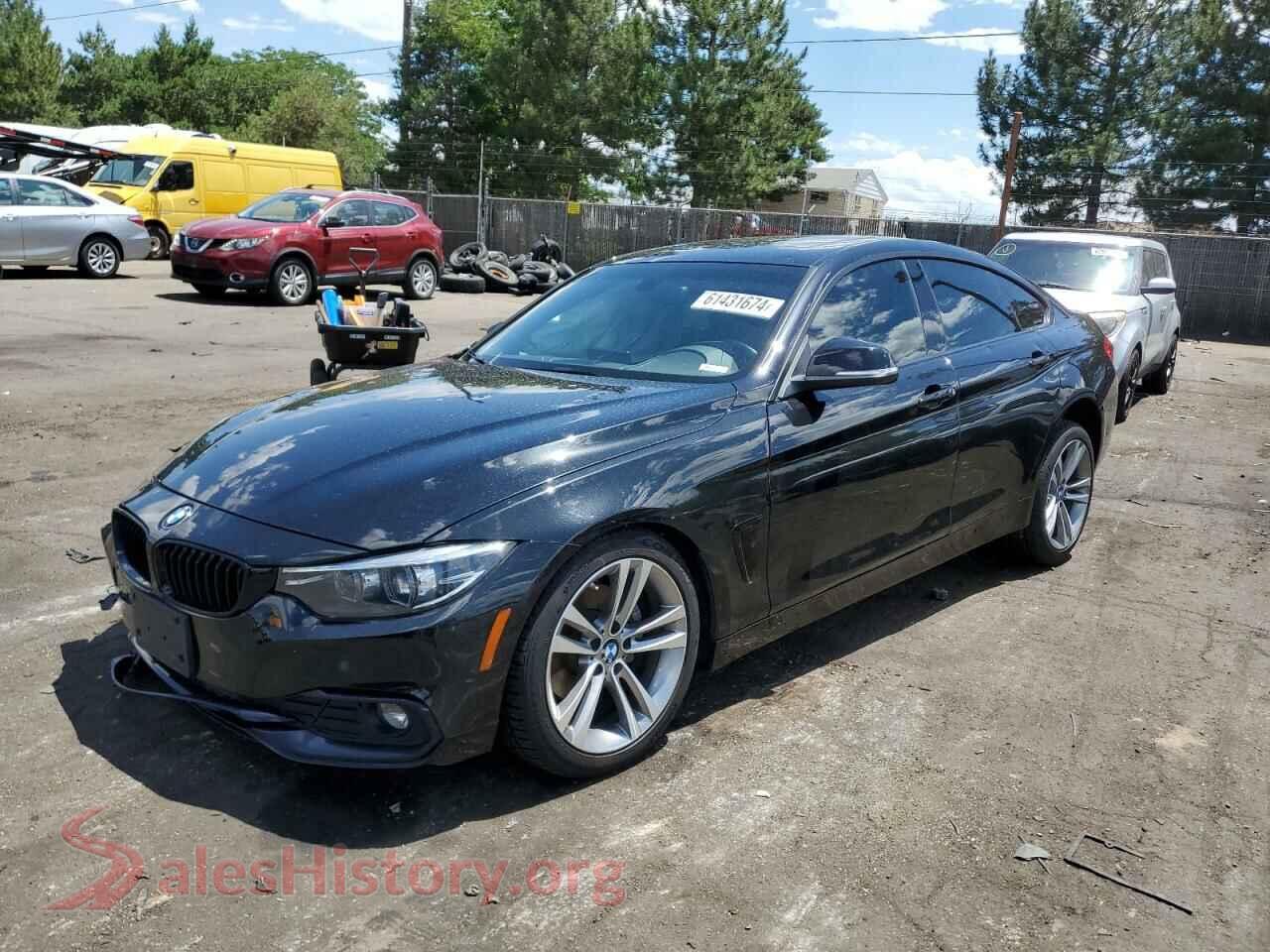 2018 BMW 4 SERIES — VIN WBA4J3C53JBG90923