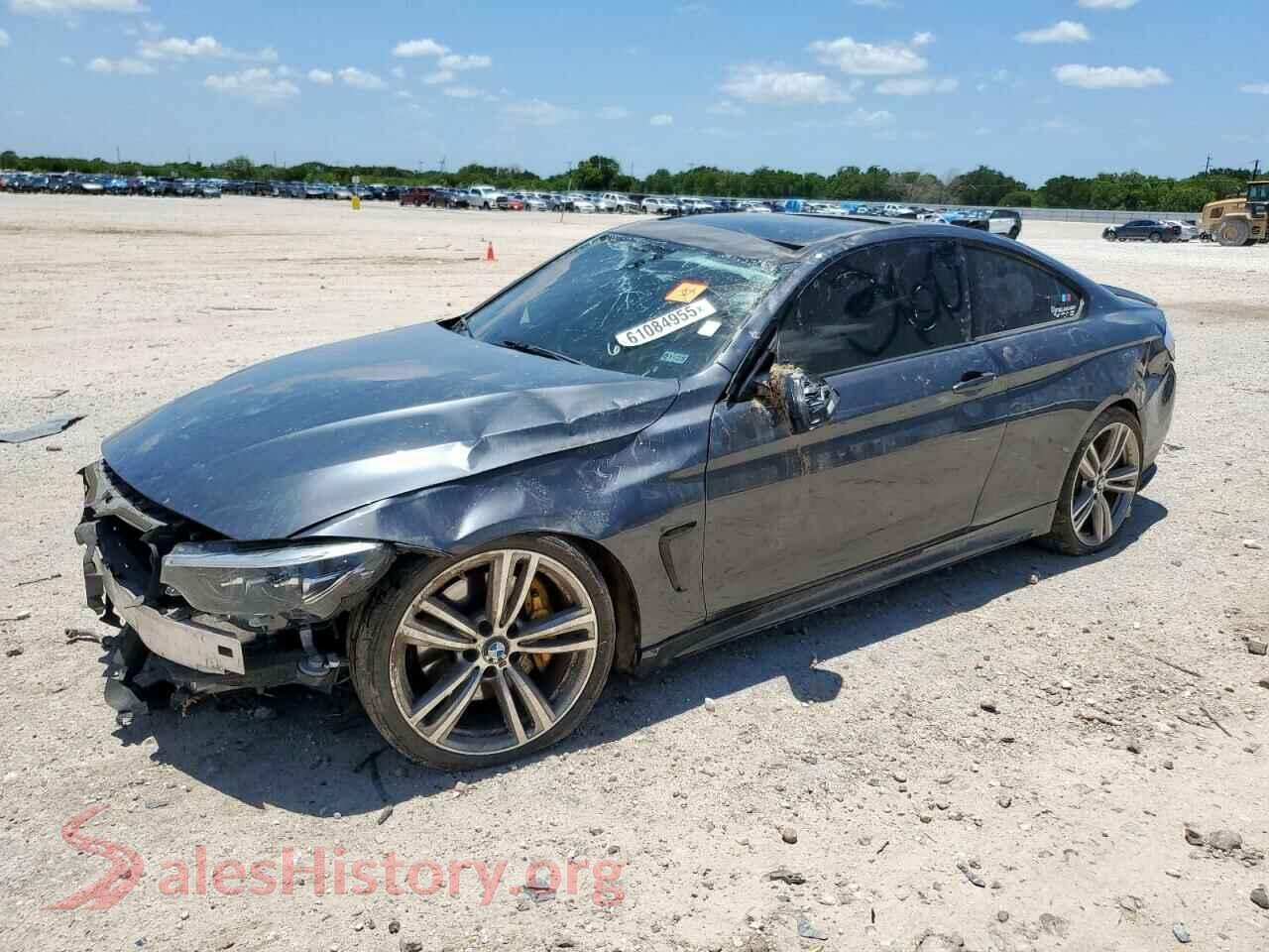 2017 BMW 4 SERIES — VIN WBA4P1C34HK522698