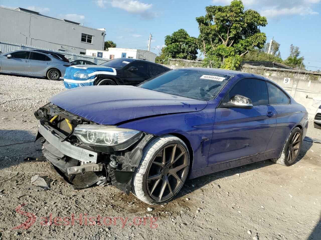 2017 BMW 4 SERIES — VIN WBA4P1C50HK522523