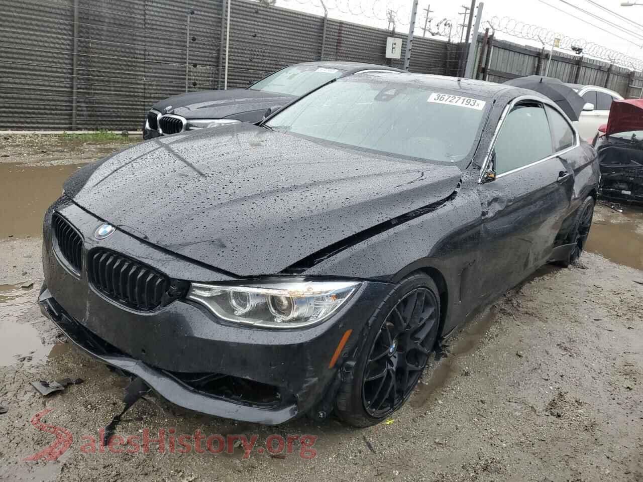 2017 BMW 4 SERIES — VIN WBA4P1C54HK522511