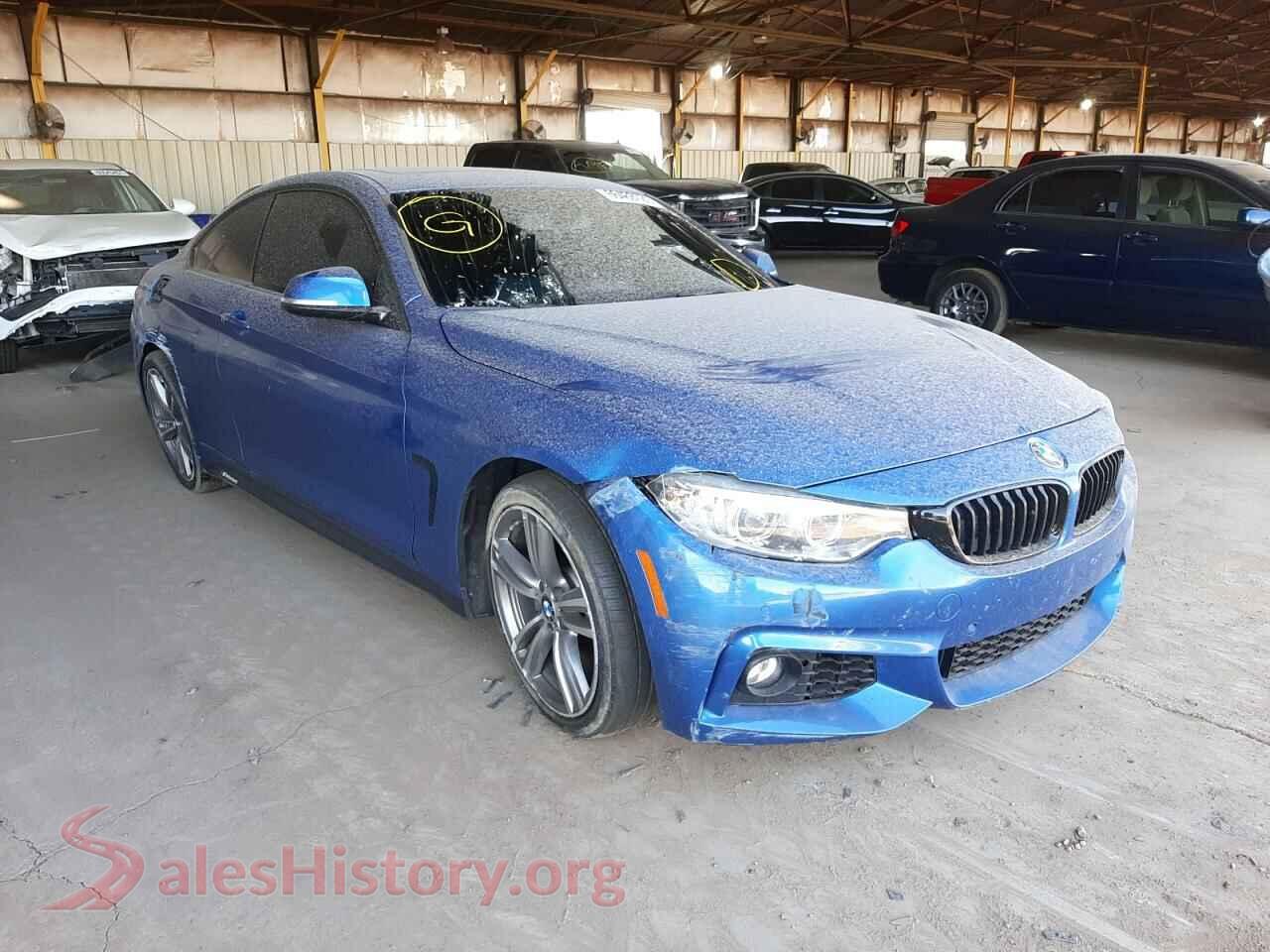 2017 BMW 4 SERIES — VIN WBA4P1C58HK522446