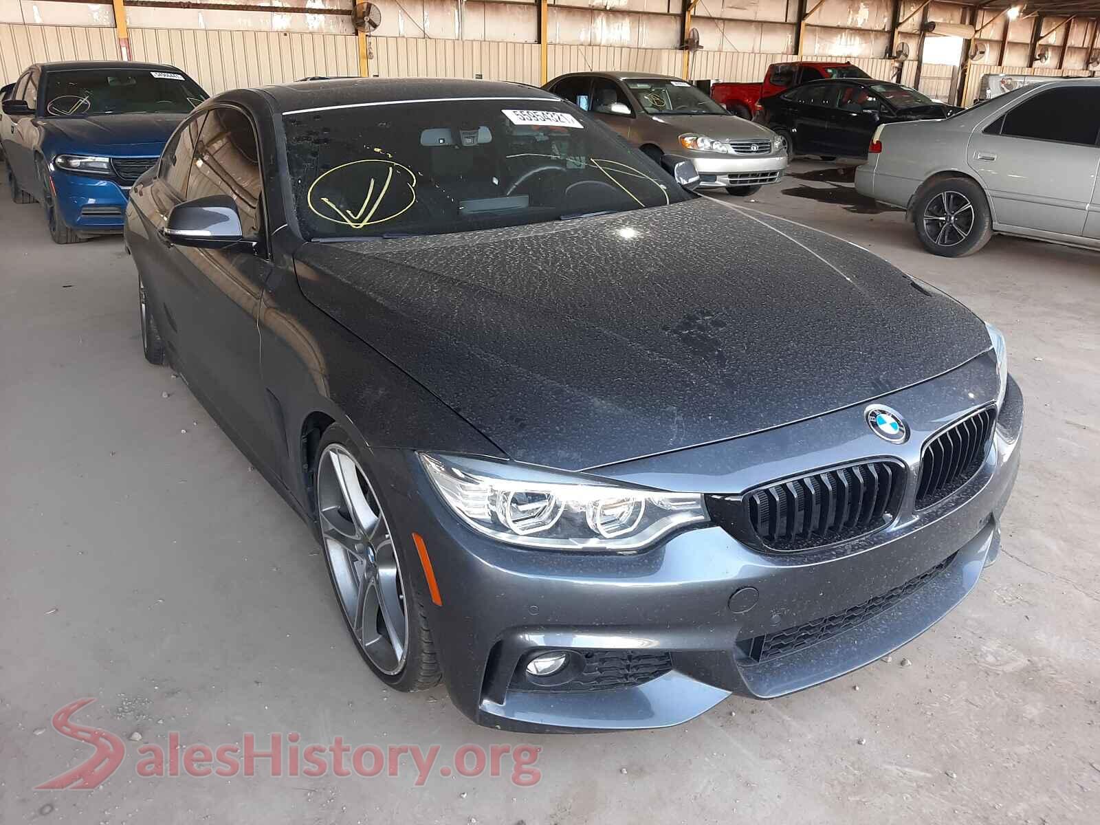 2017 BMW 4 SERIES — VIN WBA4R7C53HK876727