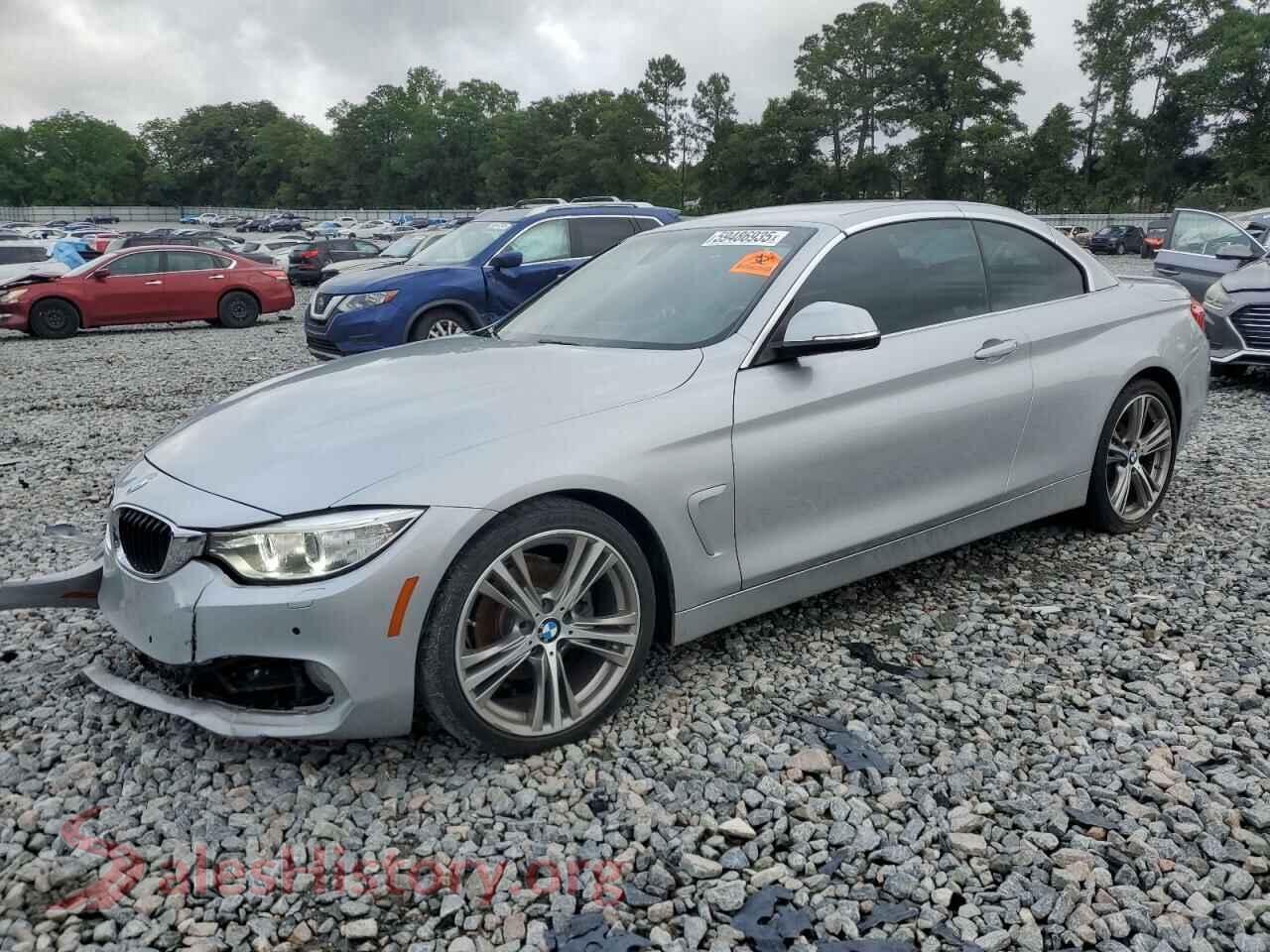 2017 BMW 4 SERIES — VIN WBA4U7C37H5H19796